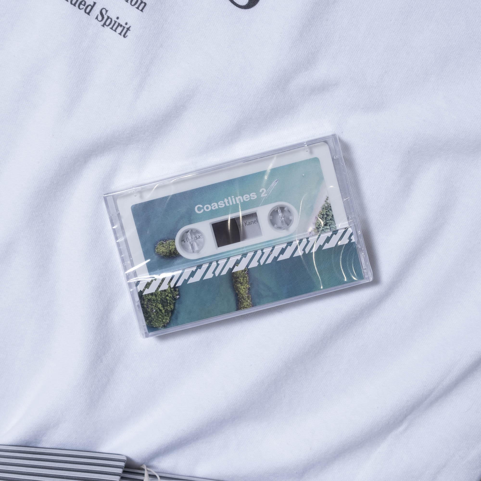 is-ness Coastlines Cassette/Tee - White - Image 8
