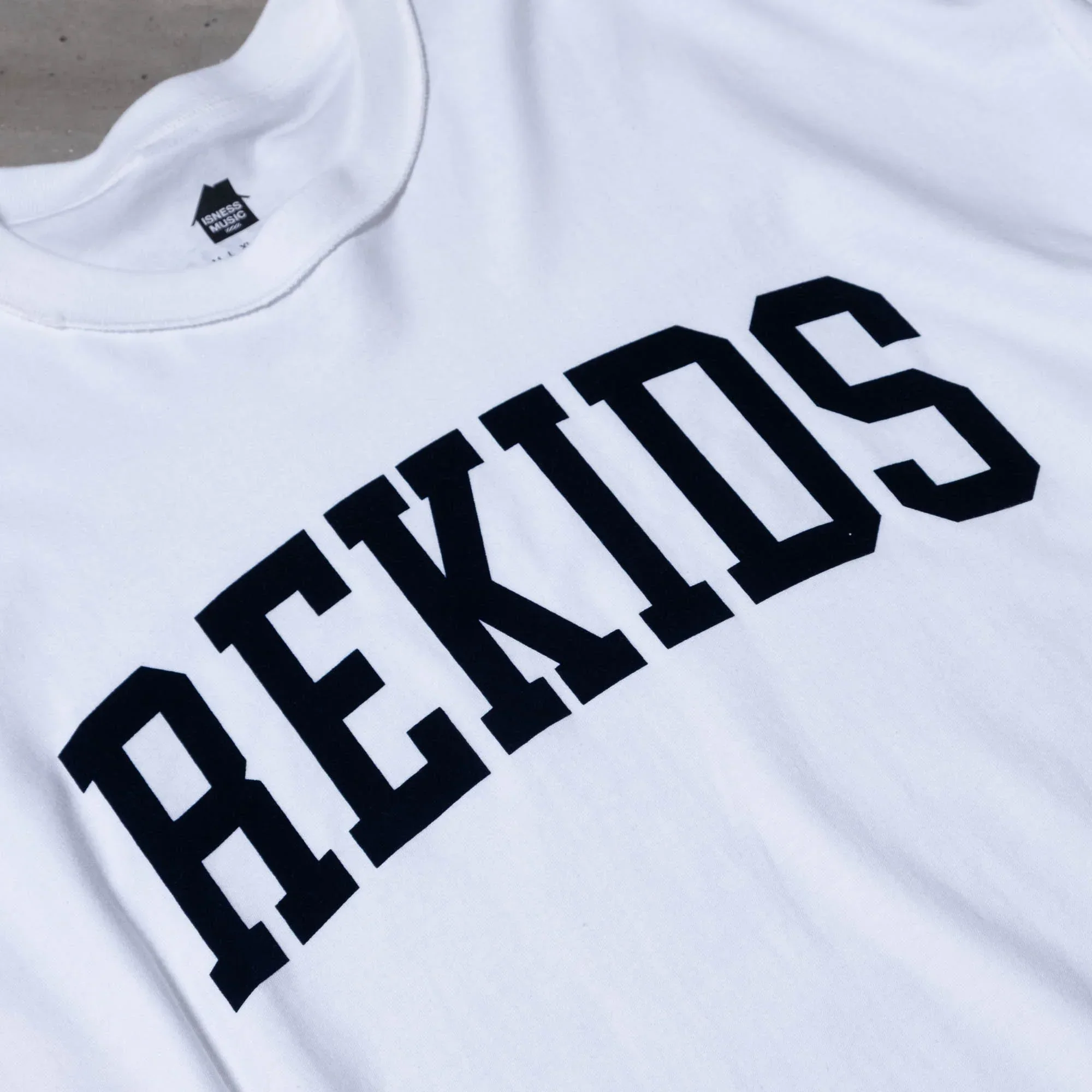 is-ness REKIDS LS Tee - White - Image 6
