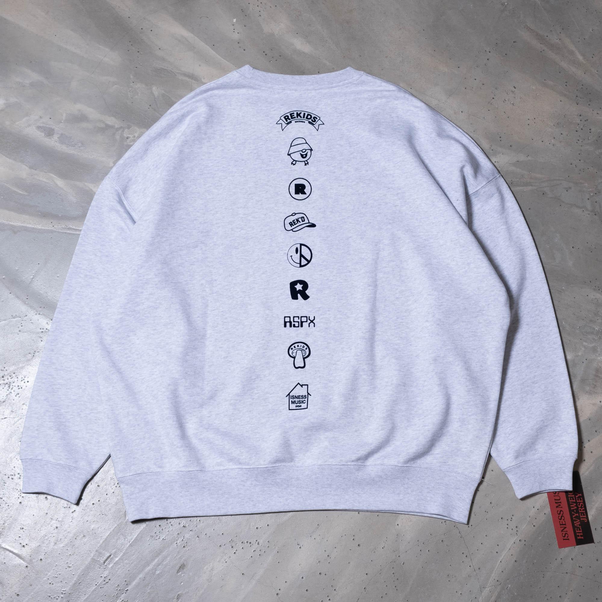 is-ness REKIDS Sweatshirt - Ash - Image 4
