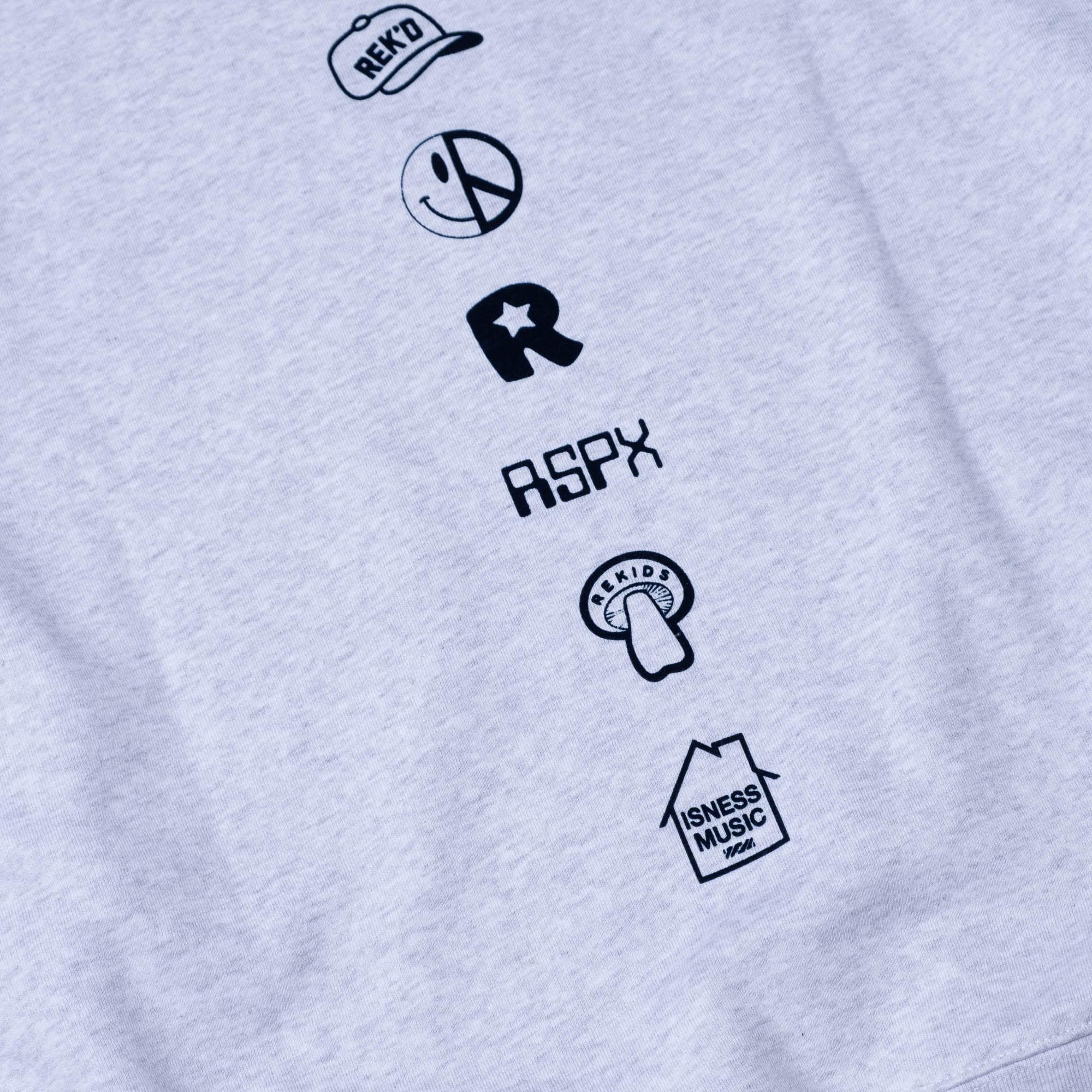 is-ness REKIDS Sweatshirt - Ash - Image 6