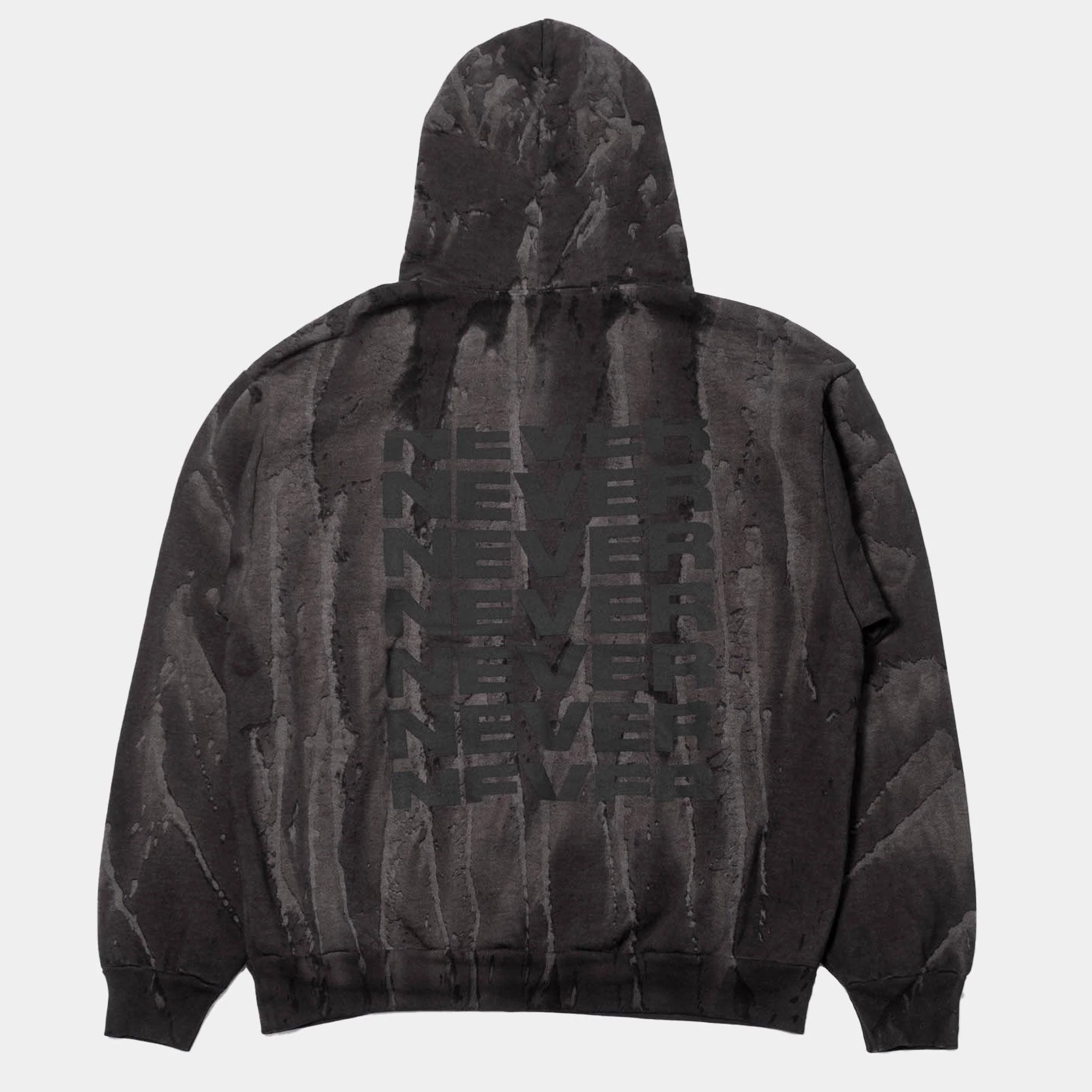 Never Never Concrète Hoody - Black - Image 5
