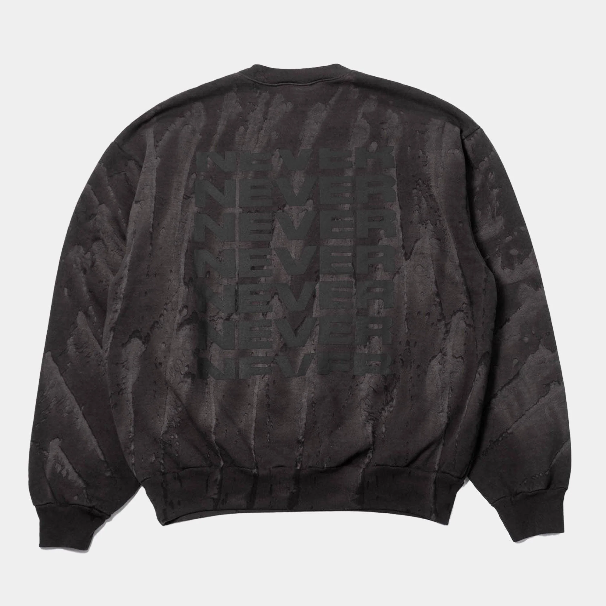 Never Never Concrète Sweatshirt - Black - Image 3