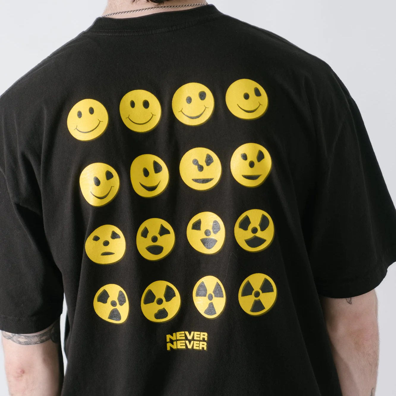 Never Never Radioactivity Tee - Black - Image 11
