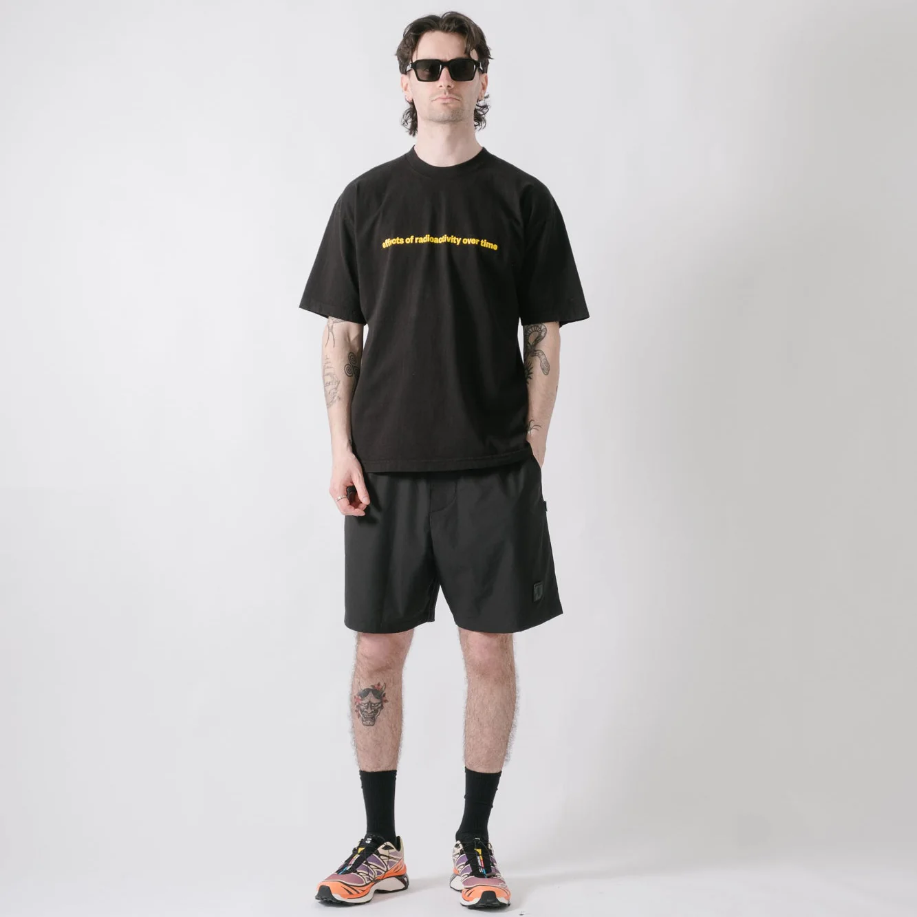 Never Never Radioactivity Tee - Black - Image 8