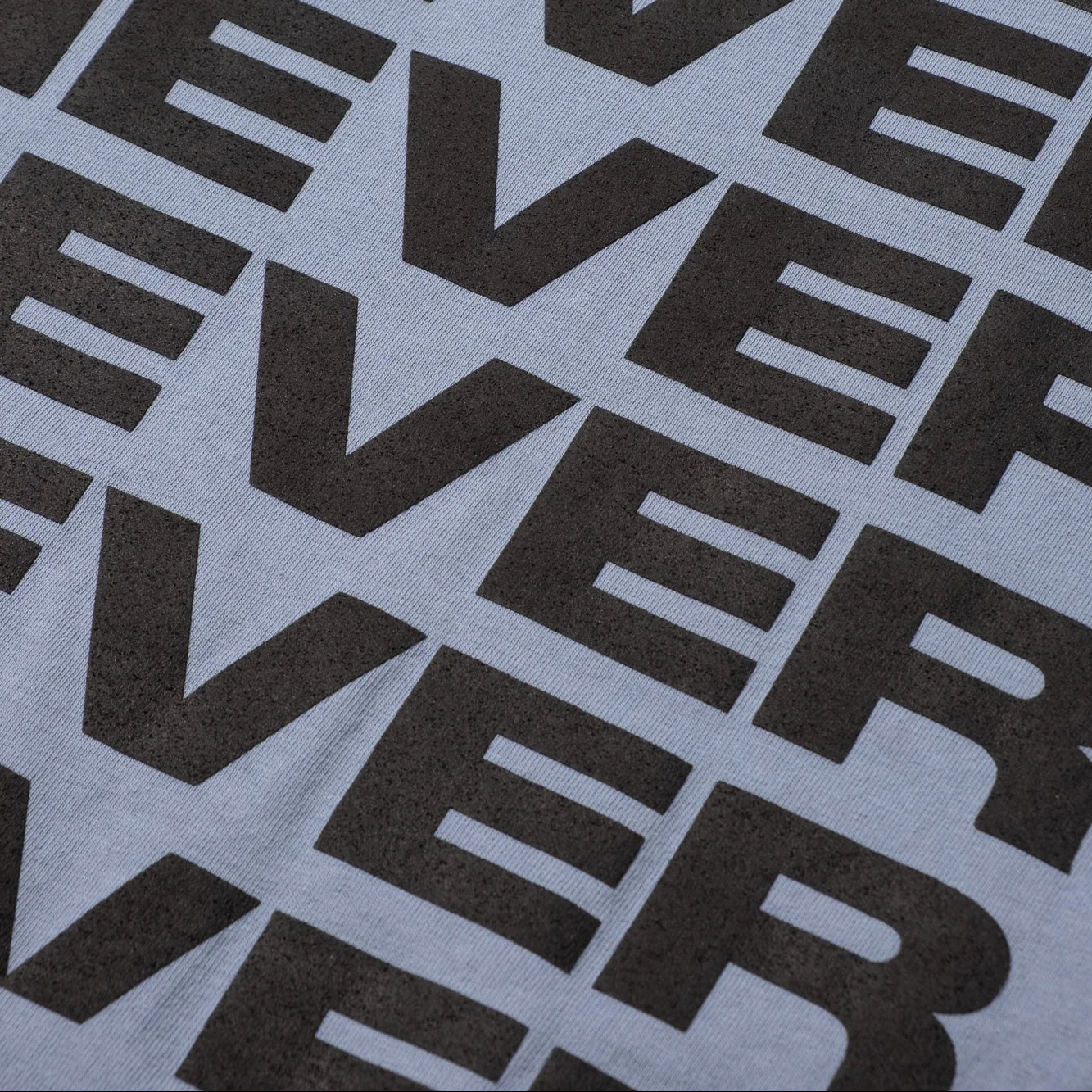 Never Never Stack Tee - Washed Blue - Image 7