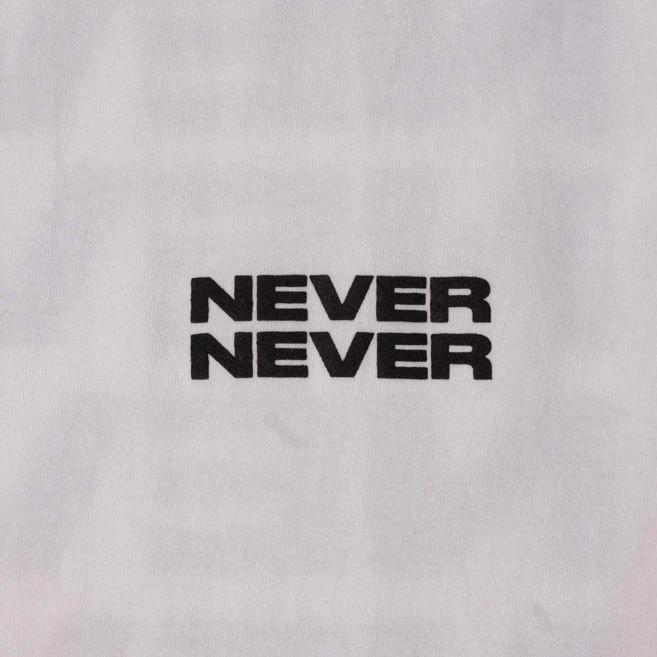 Never Never Stack Tee - White - Image 4