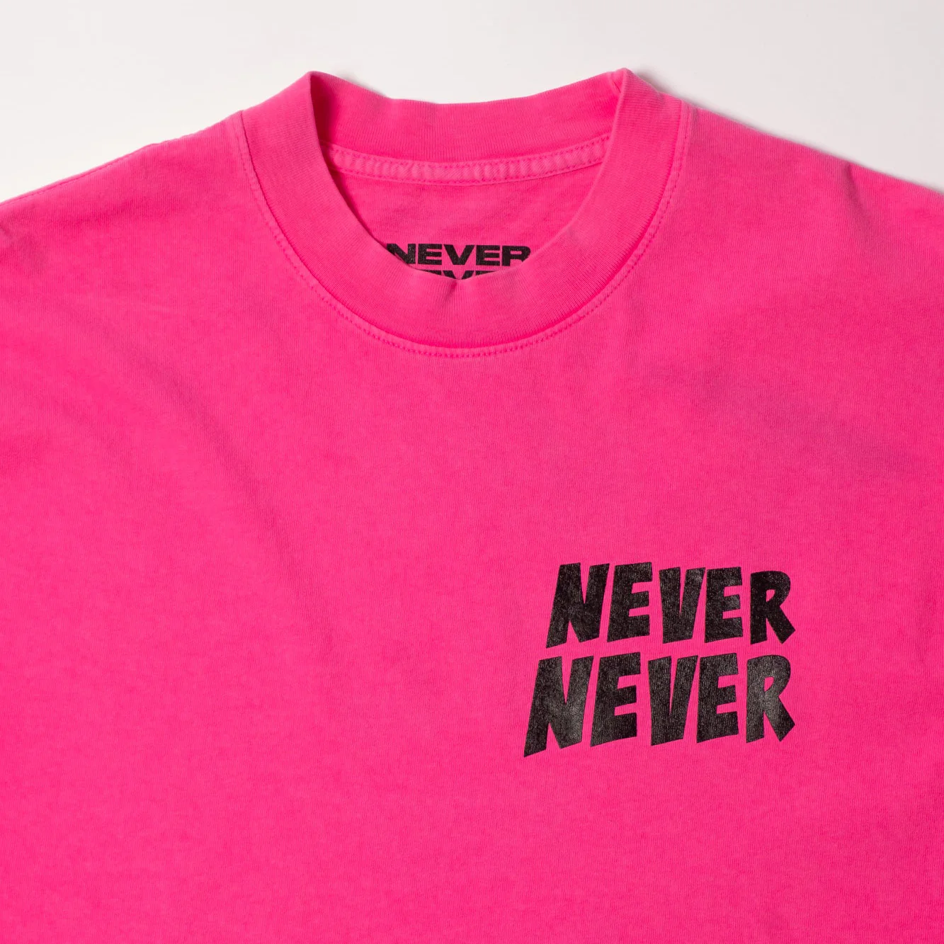 Never Never The Dude Tee - Lotus Pink - Image 3