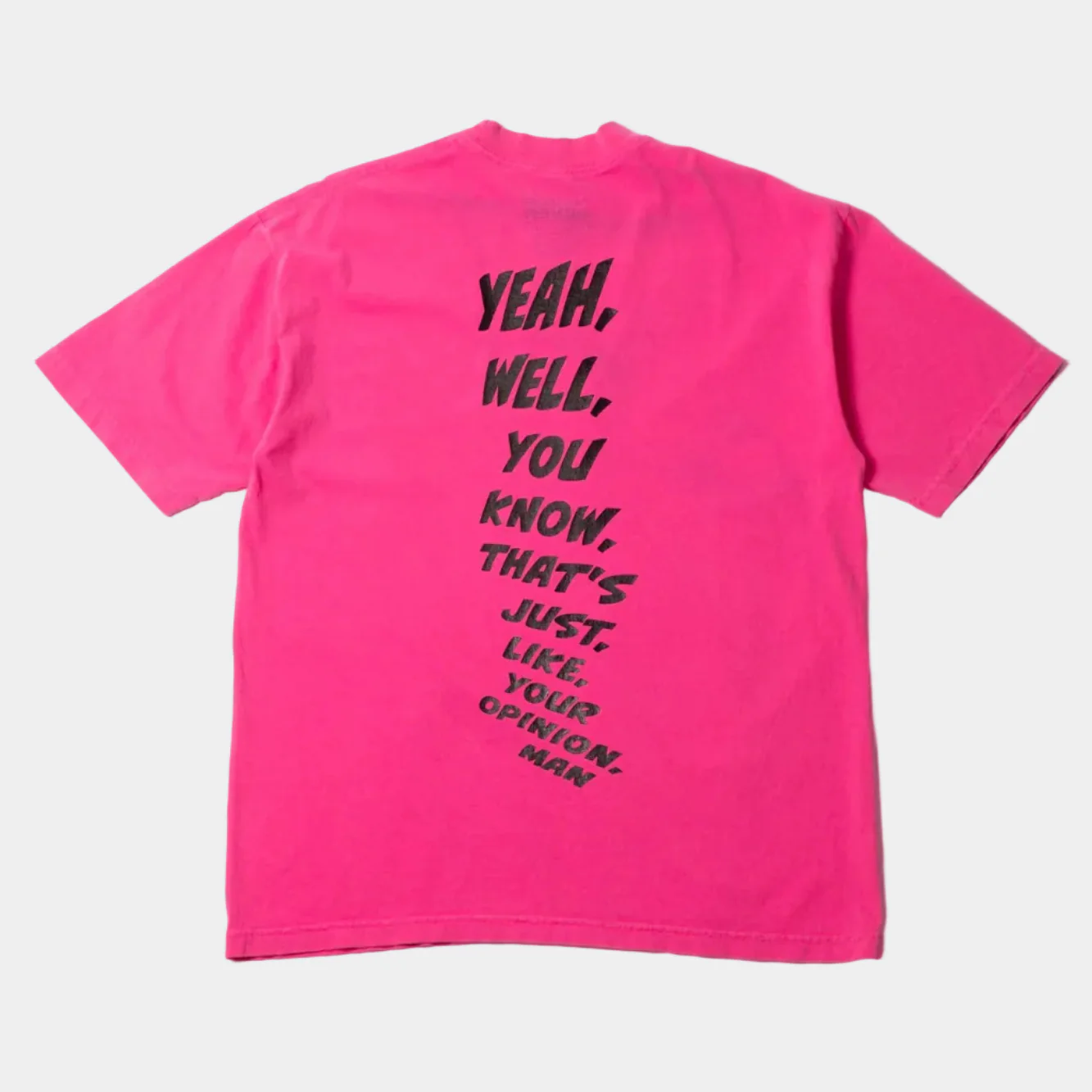 Never Never The Dude Tee - Lotus Pink - Image 5