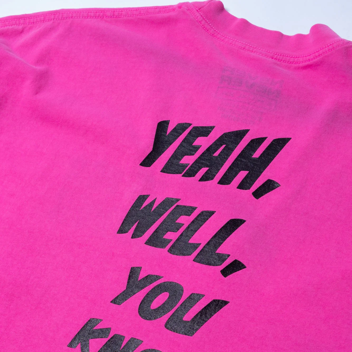 Never Never The Dude Tee - Lotus Pink - Image 7
