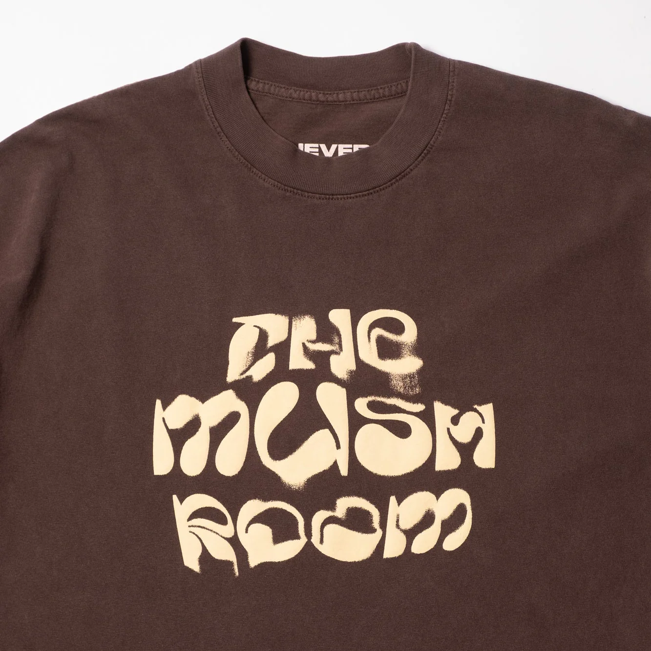 Never Never The Mush Room Tee - Brown - Image 3