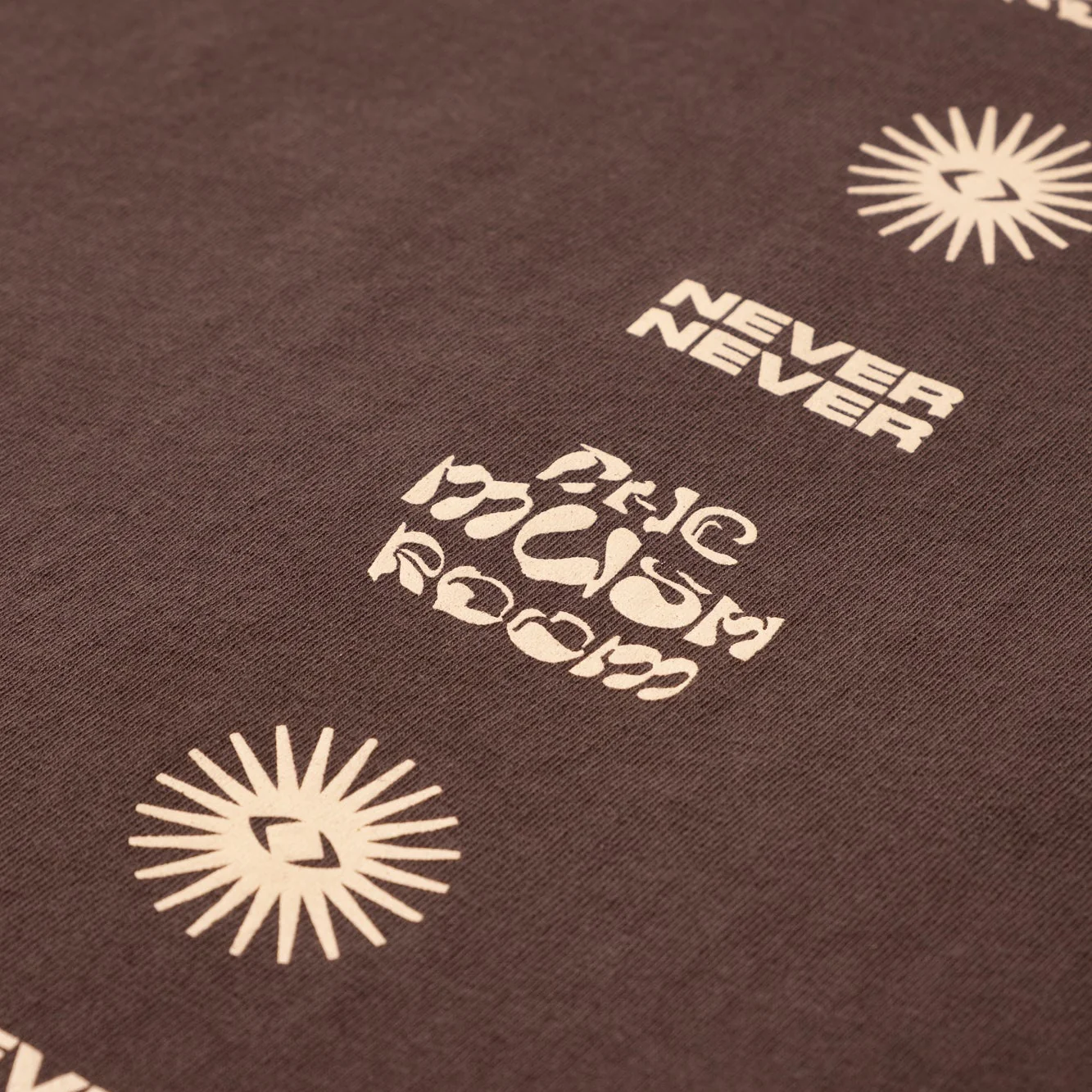 Never Never The Mush Room Tee - Brown - Image 6