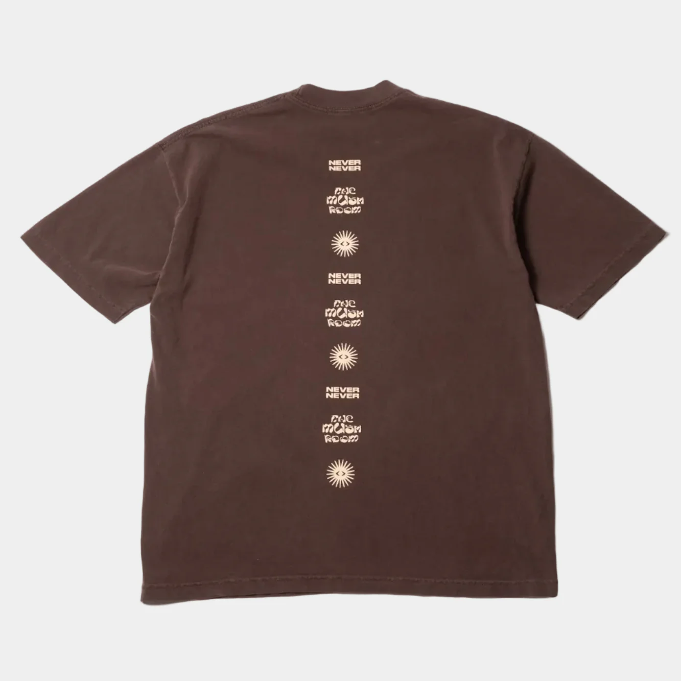Never Never The Mush Room Tee - Brown - Image 7