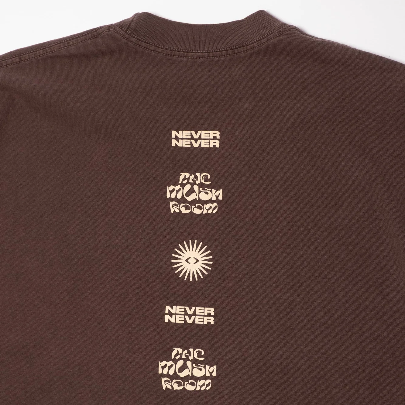 Never Never The Mush Room Tee - Brown - Image 8