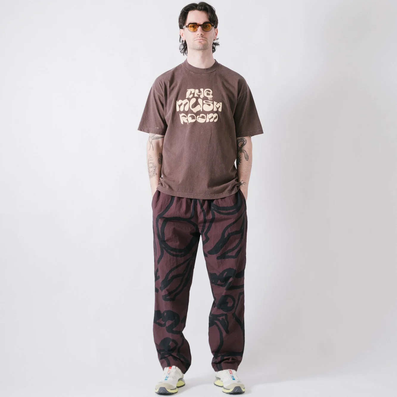 Never Never The Mush Room Tee - Brown - Image 9