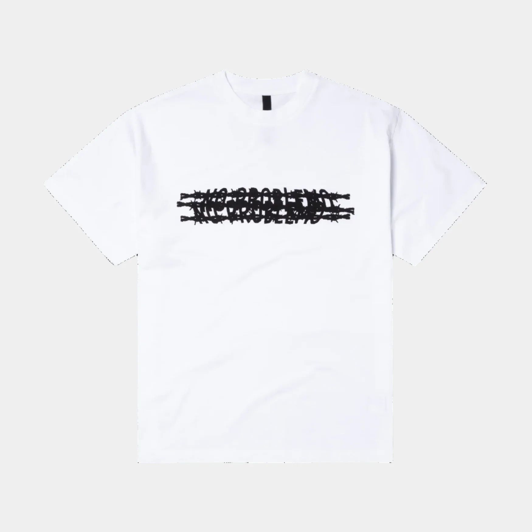 No Problemo Barbed SS Tee - White