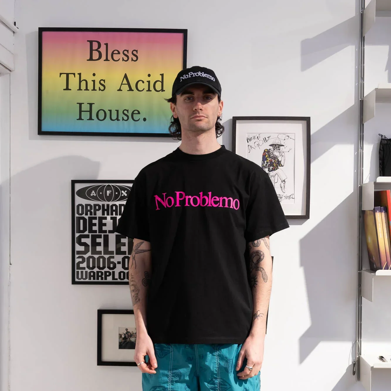 No Problemo Cap - Black - Image 3