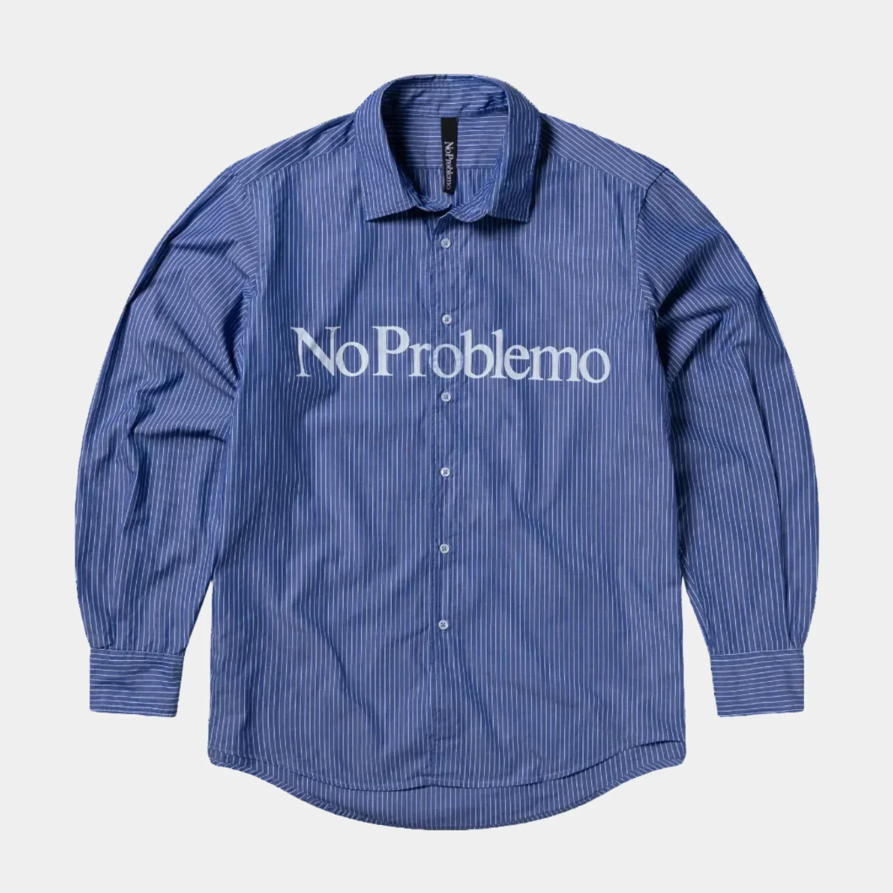 No Problemo LS Poplin Shirt - Navy