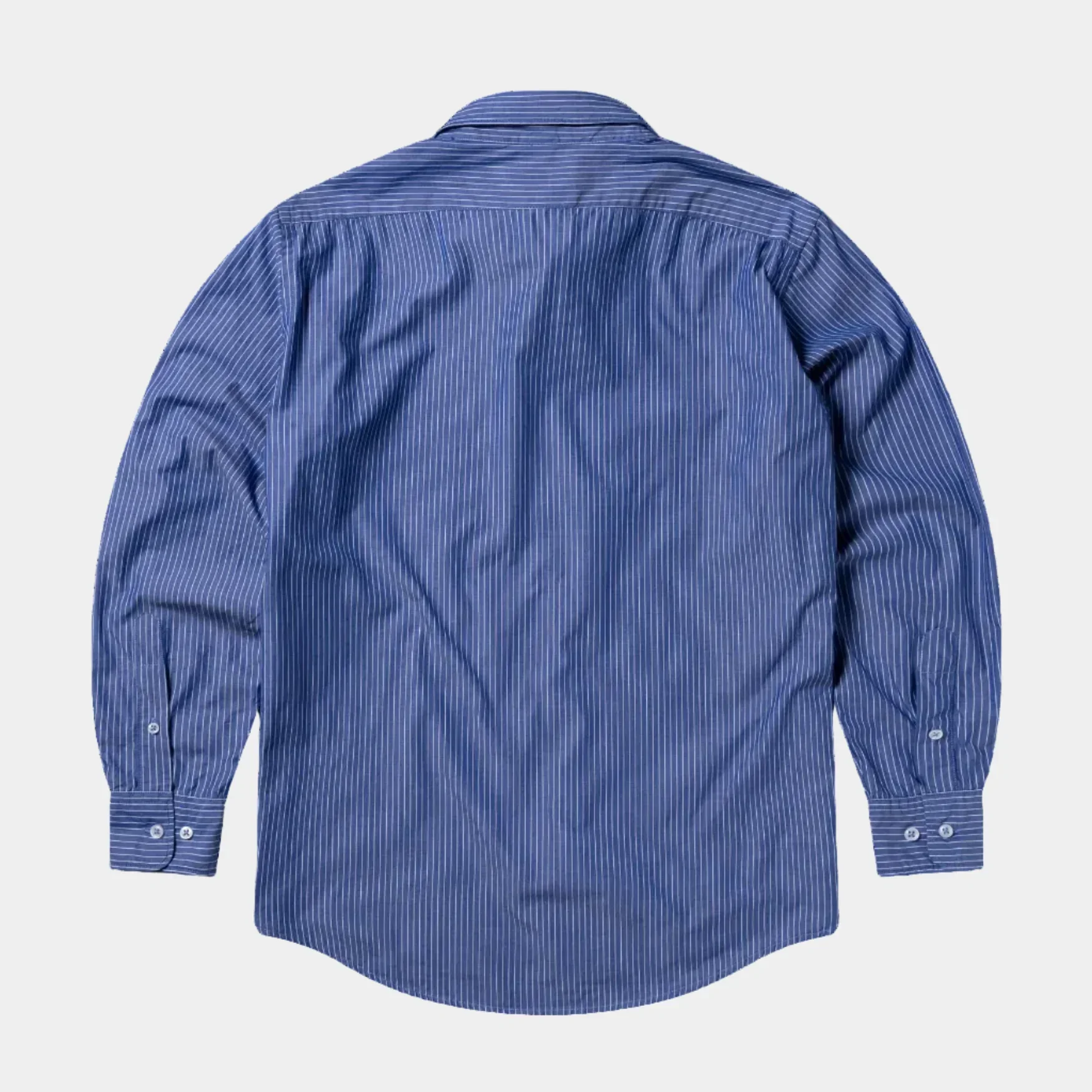 No Problemo LS Poplin Shirt - Navy - Image 3