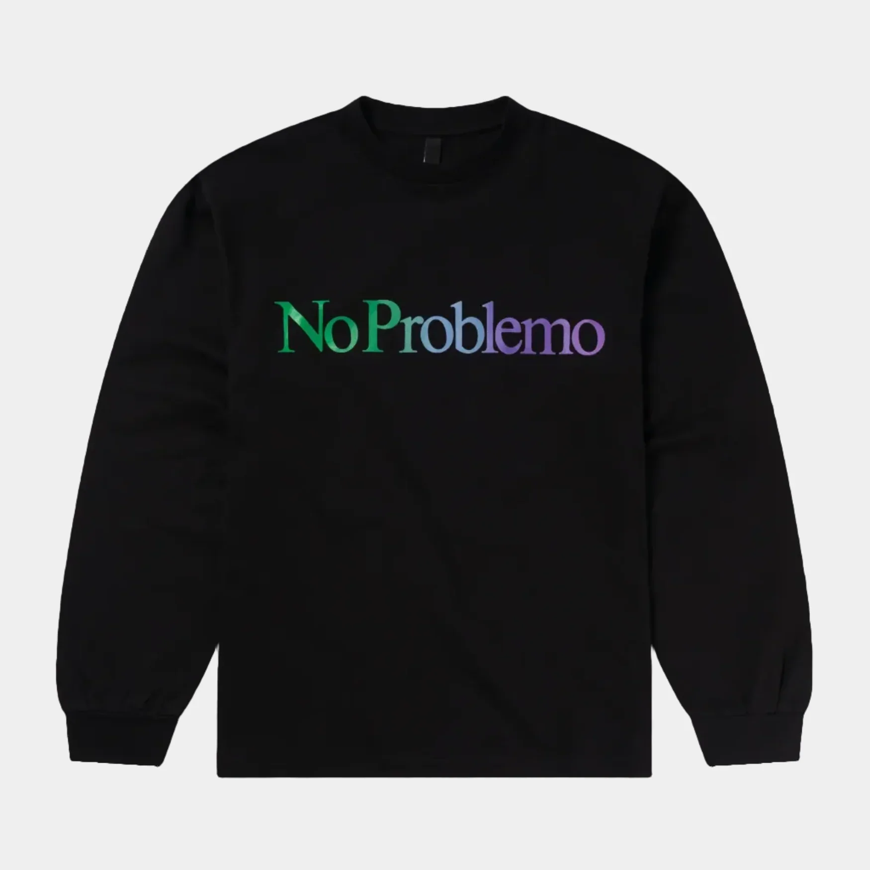 No Problemo LS Tee - Black