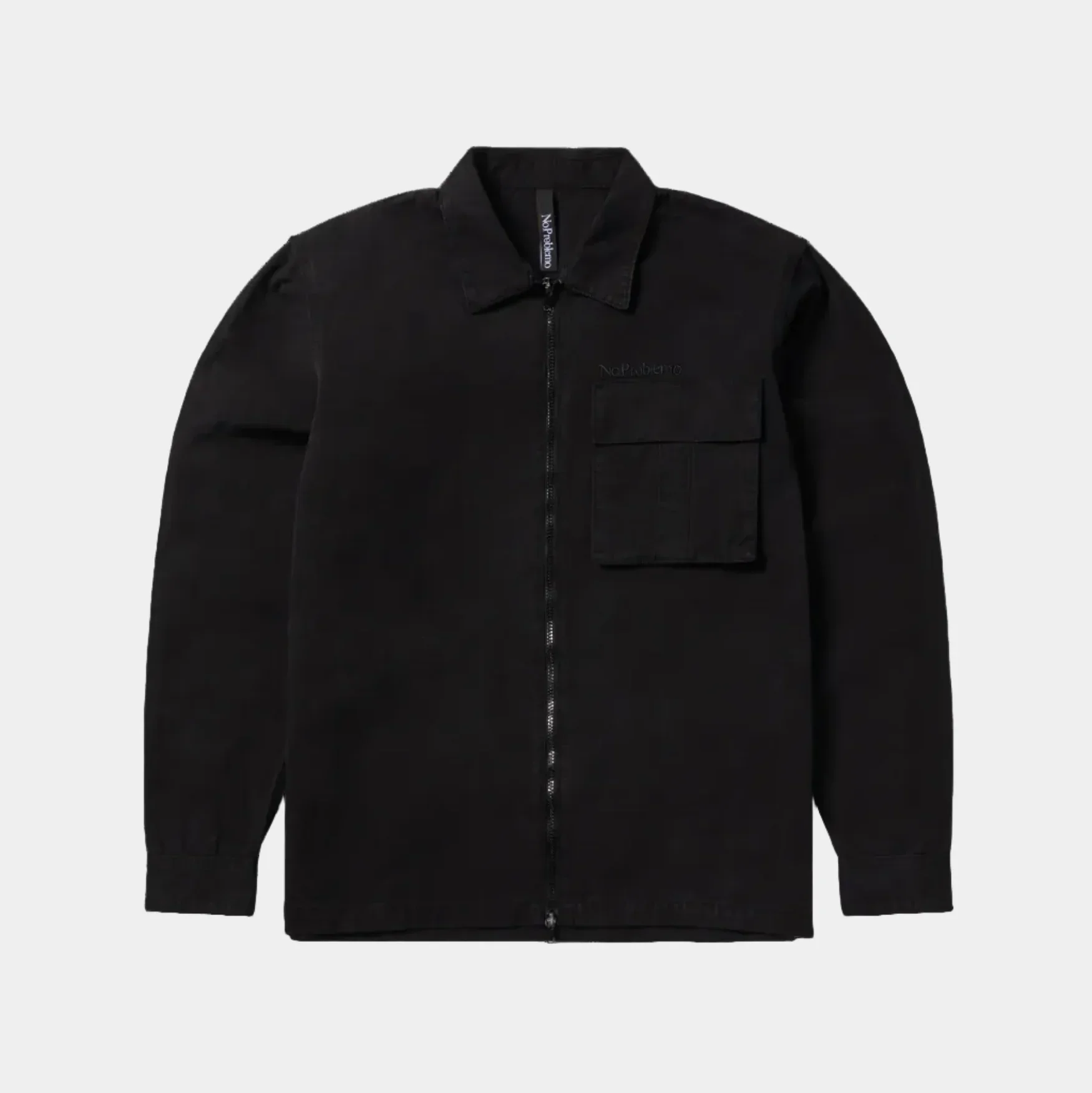 No Problemo Mini Problemo Ripstop Cargo Shirt - Black