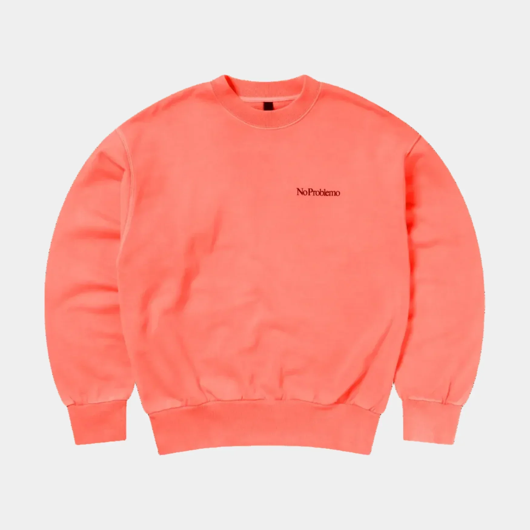 No Problemo Mini Problemo Sweatshirt - Coral