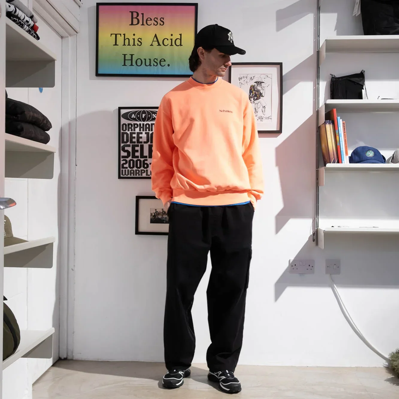 No Problemo Mini Problemo Sweatshirt - Coral - Image 3