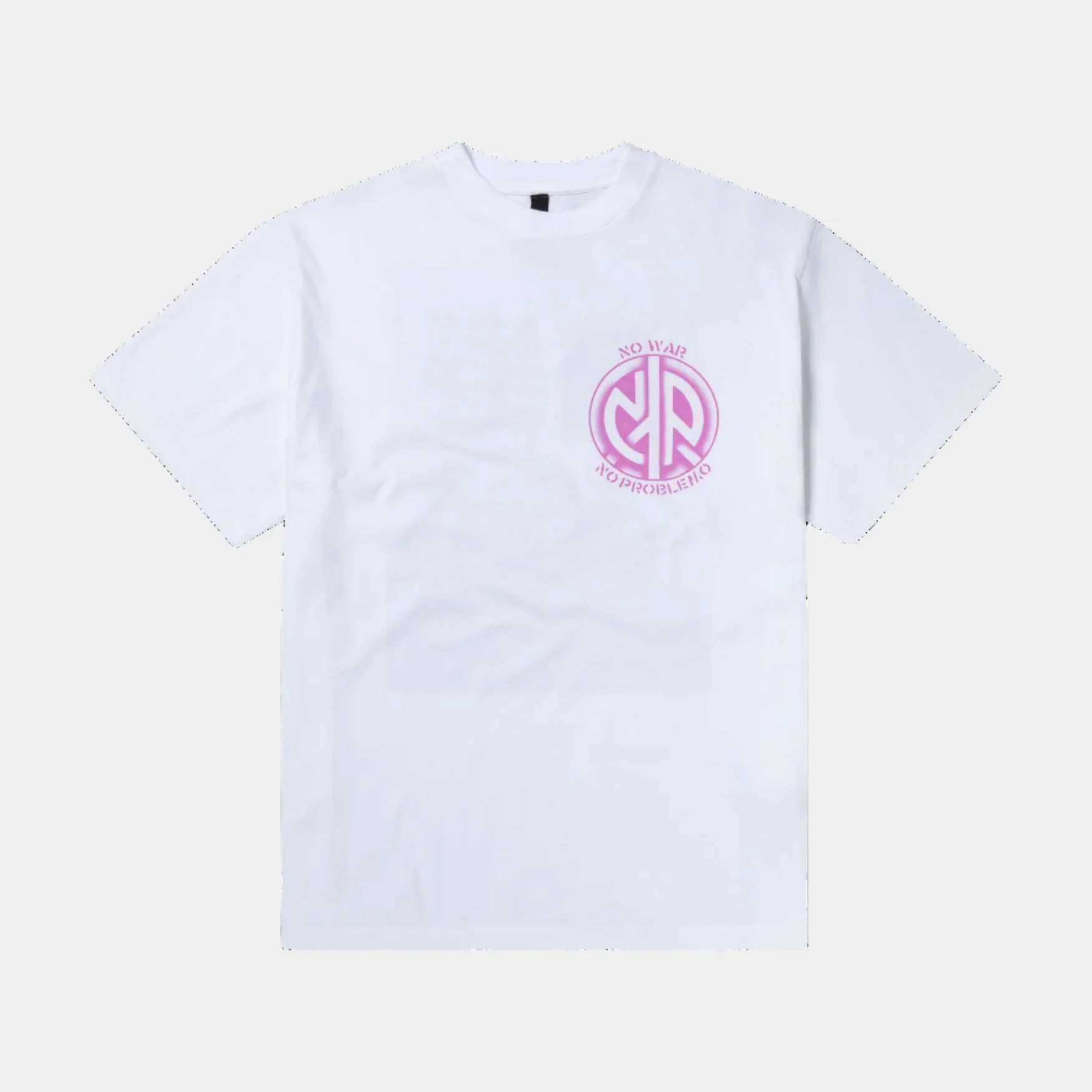 No Problemo No War SS Tee - White