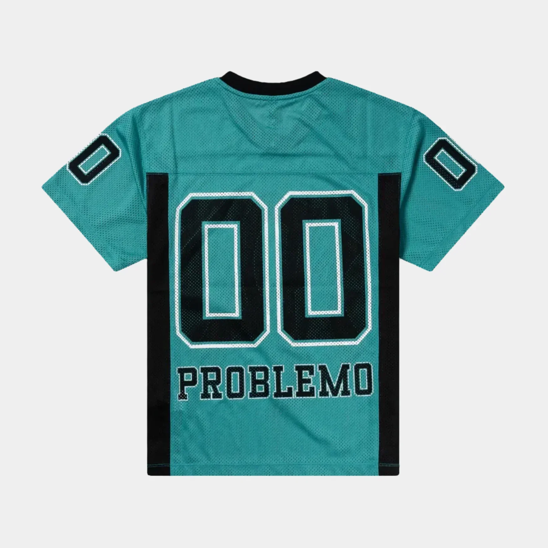 No Problemo NYP Sports Poly SS Jersey - Aqua - Image 2