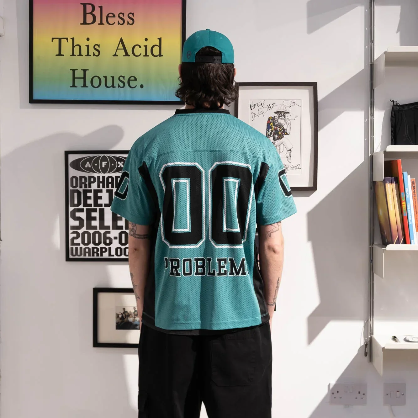 No Problemo NYP Sports Poly SS Jersey - Aqua - Image 4
