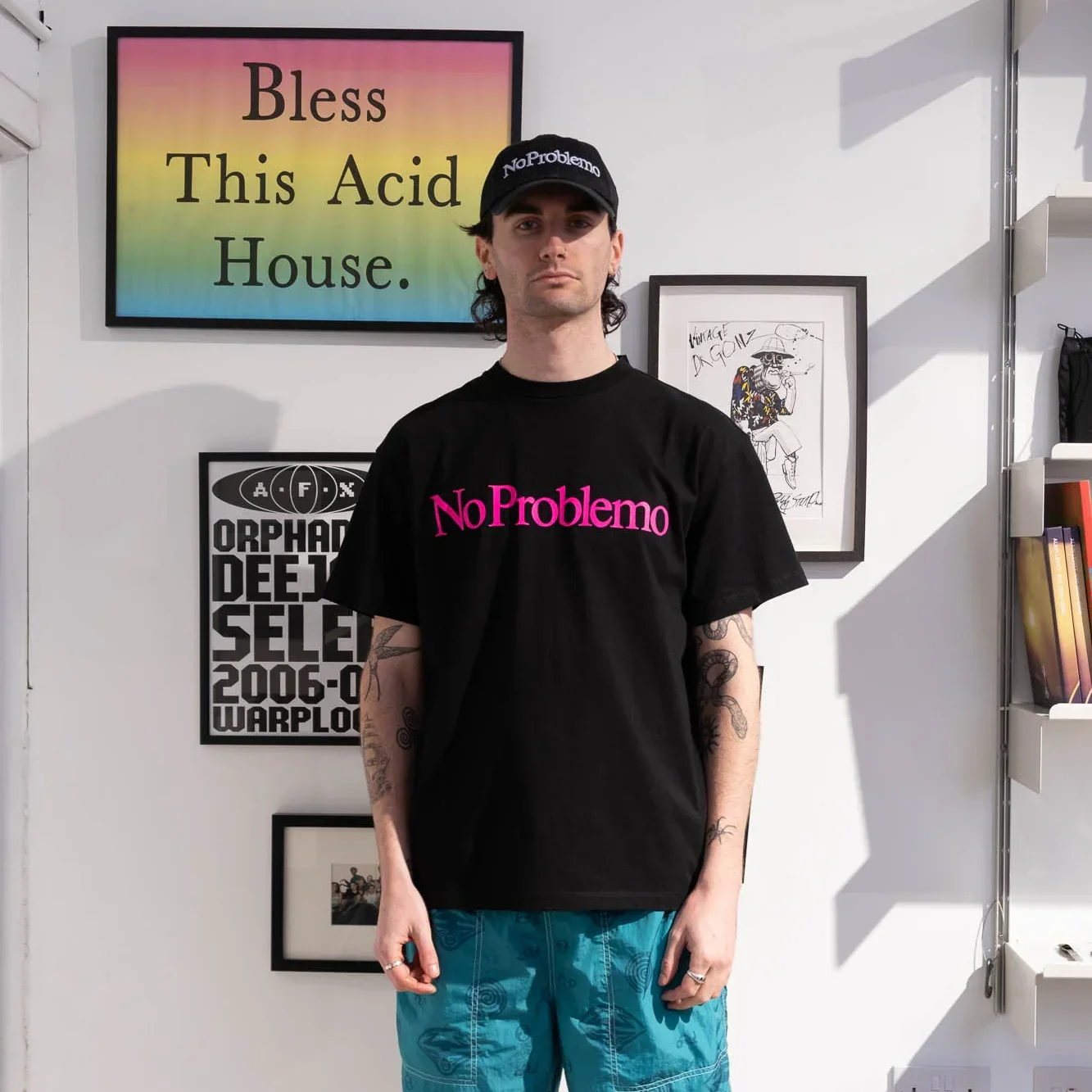 No Problemo SS Tee - Black - Image 3