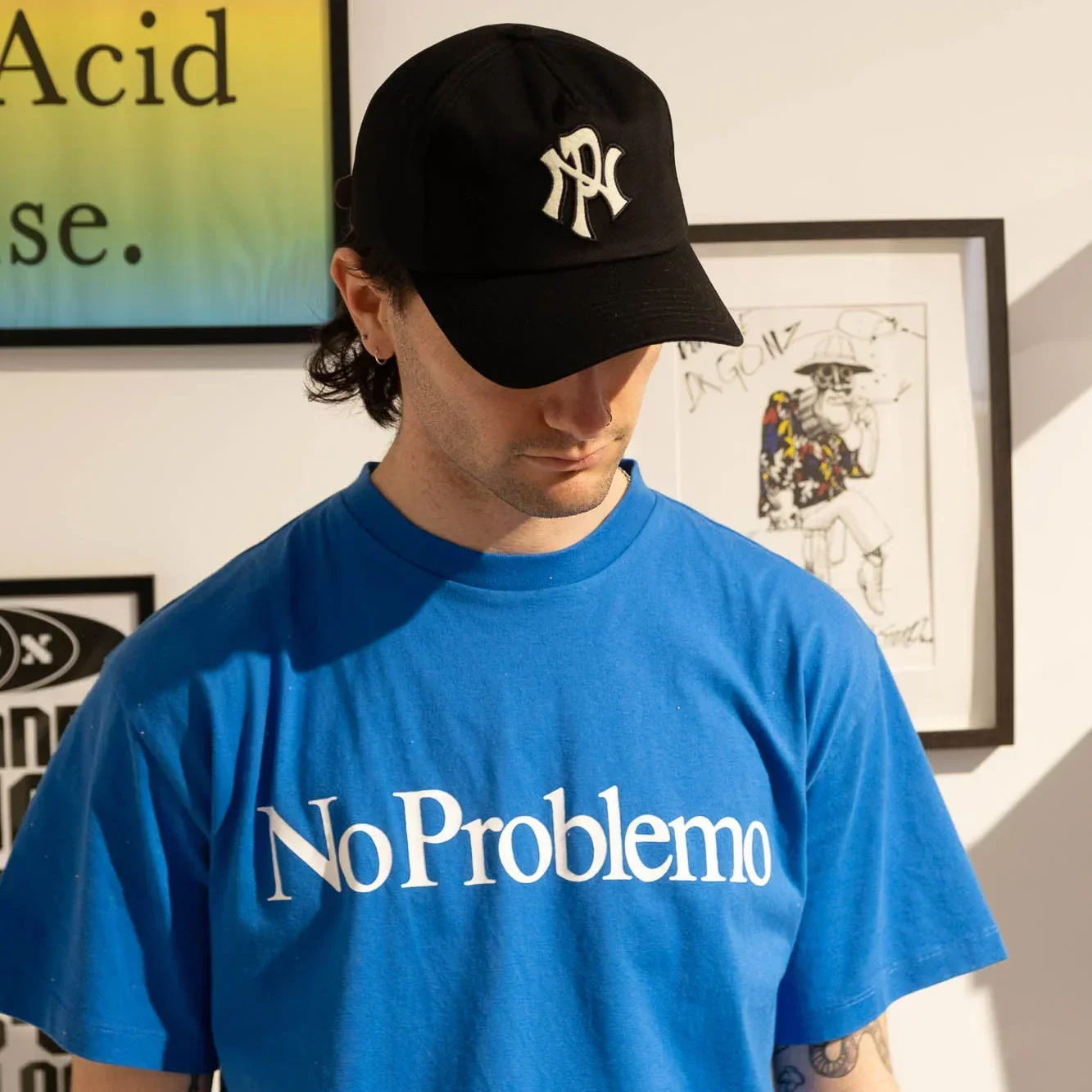 No Problemo SS Tee - Blue - Image 4