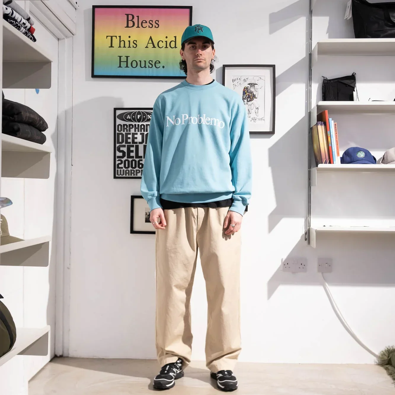 No Problemo Sweatshirt - Aqua - Image 4