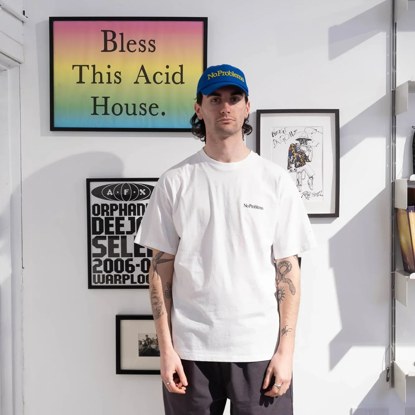 No Problemo Trip Advisor SS Tee - White - Image 3