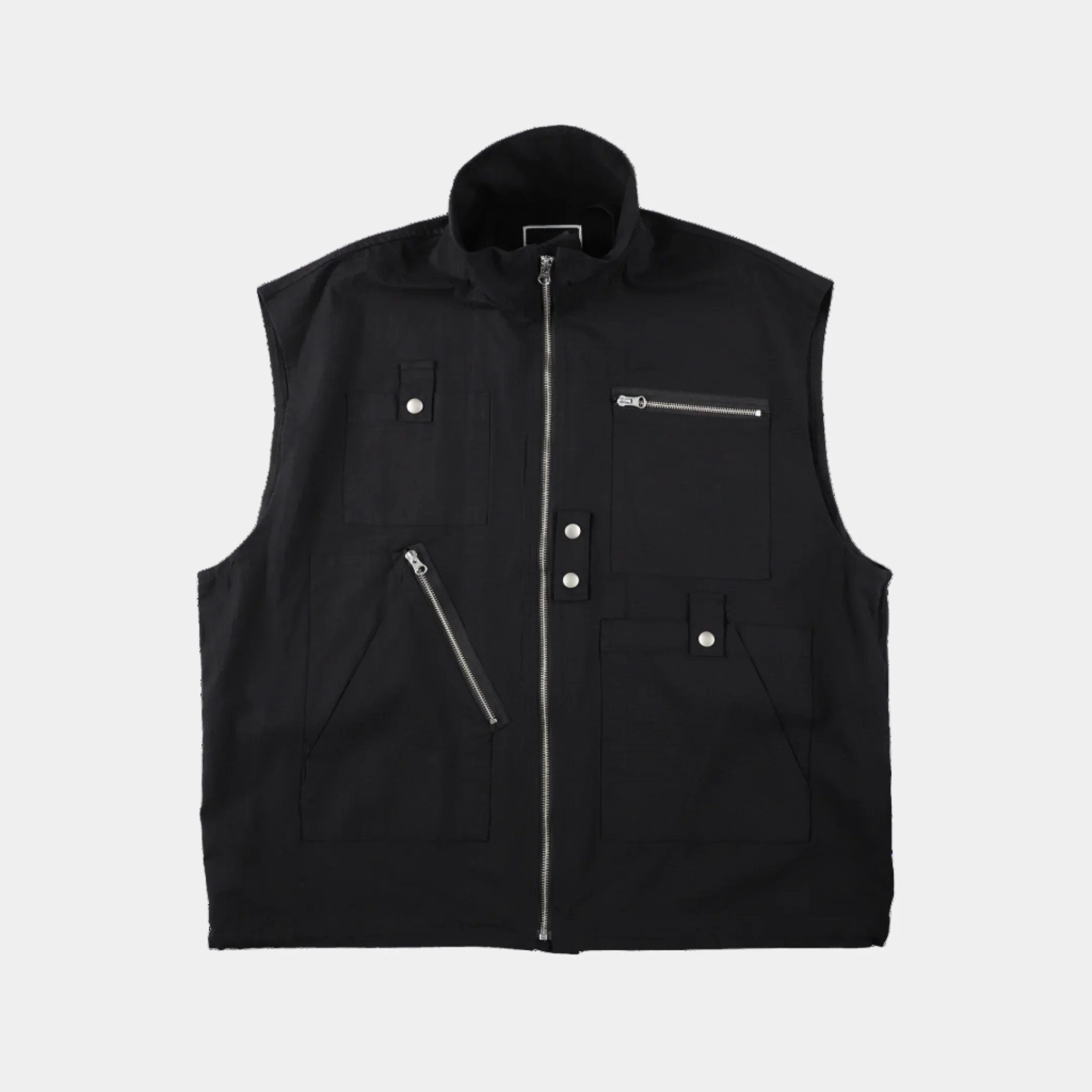 Phingerin Double Zip Ripstop Jacket - Black - Image 3