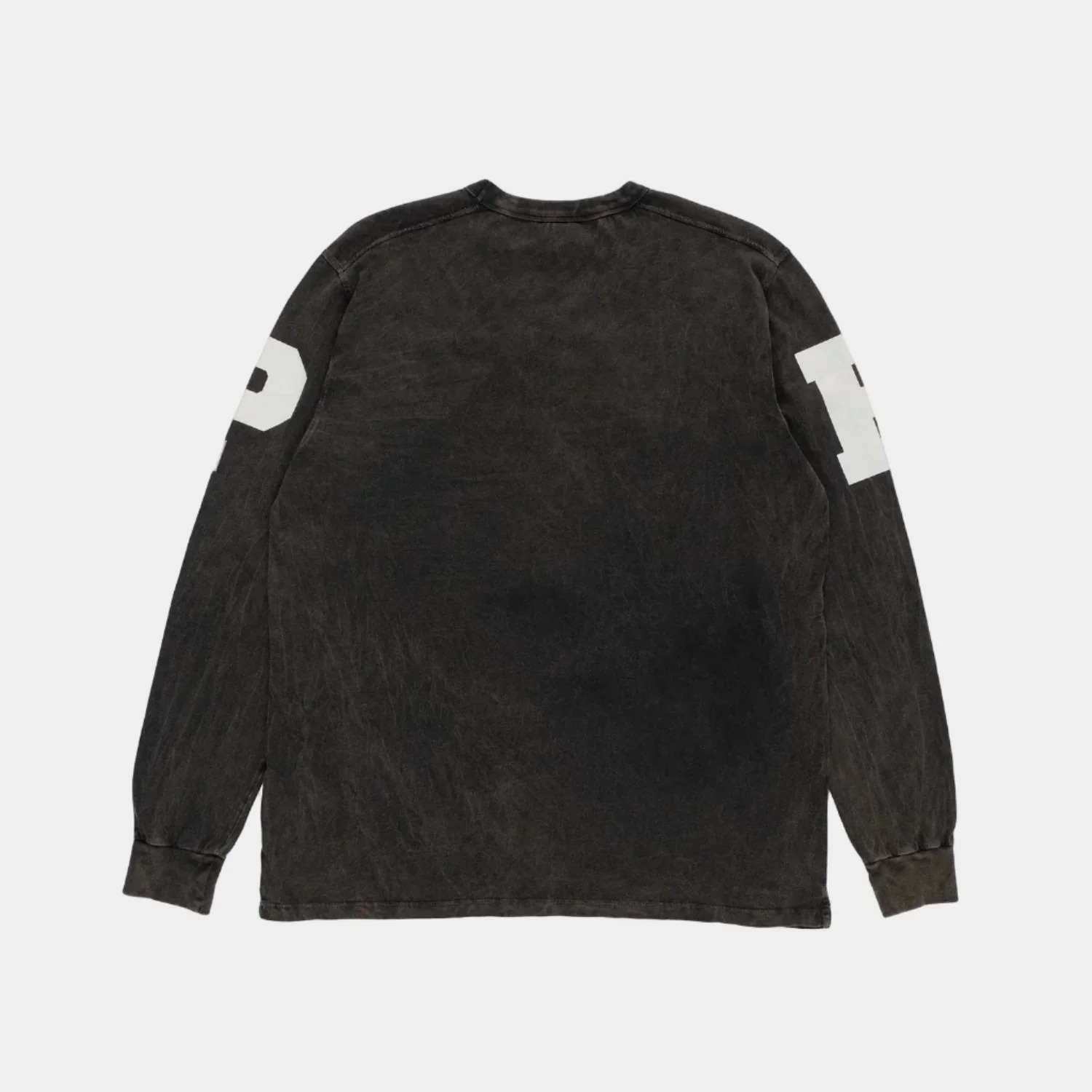 Pop Trading Company Football LS T-Shirt - Black - Image 4