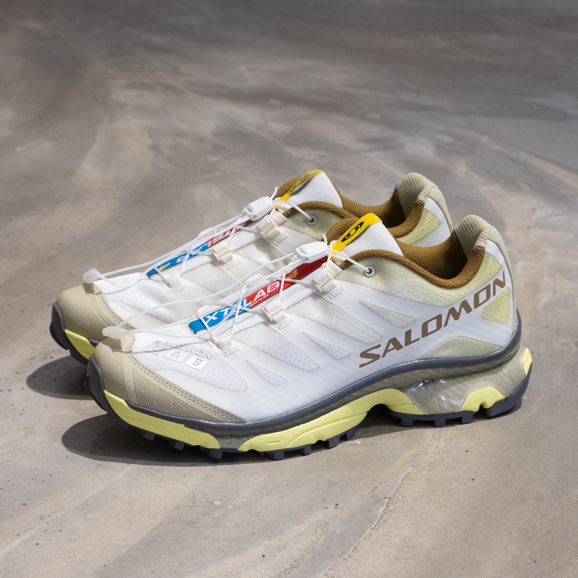Salomon XT-4 OG Vanilla Ice/Bog/Sunny Lime