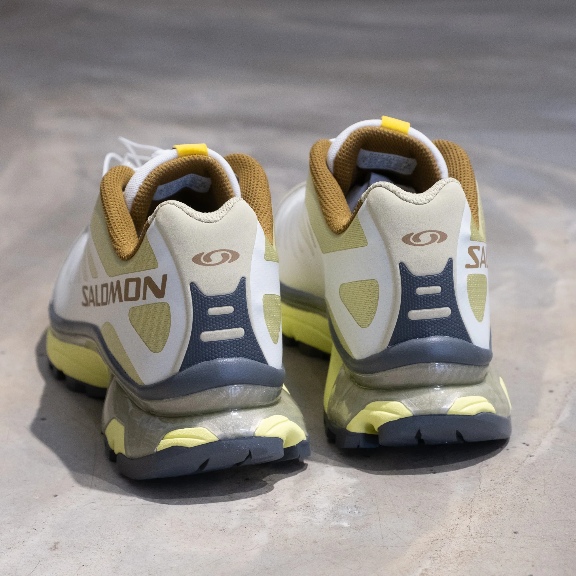 Salomon XT-4 OG Vanilla Ice/Bog/Sunny Lime - Image 4