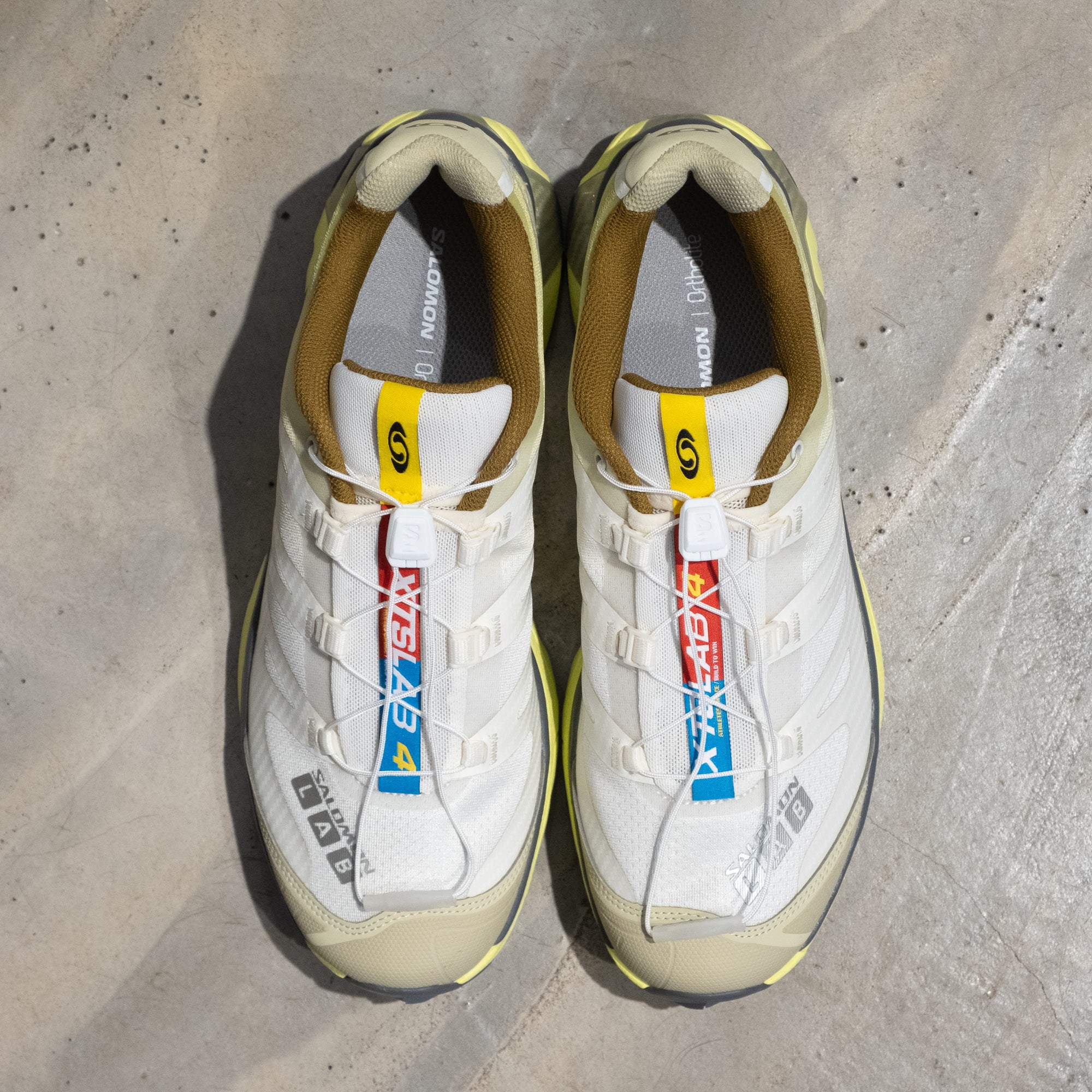 Salomon XT-4 OG Vanilla Ice/Bog/Sunny Lime - Image 5