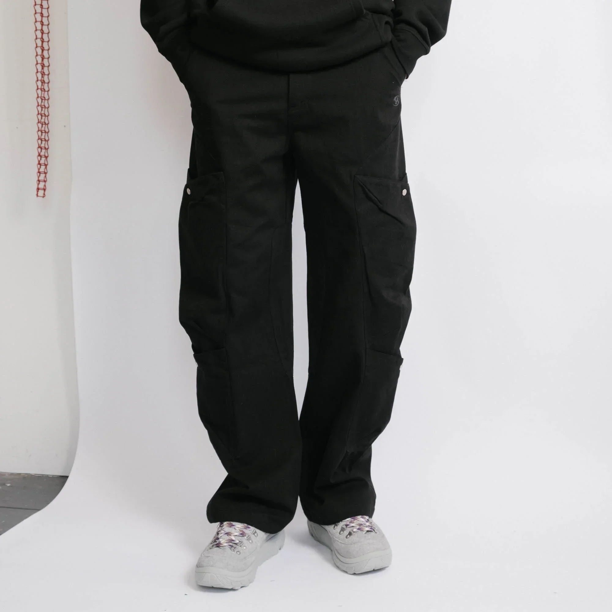 San San Gear Layer Pocket Pants - Black - Image 7