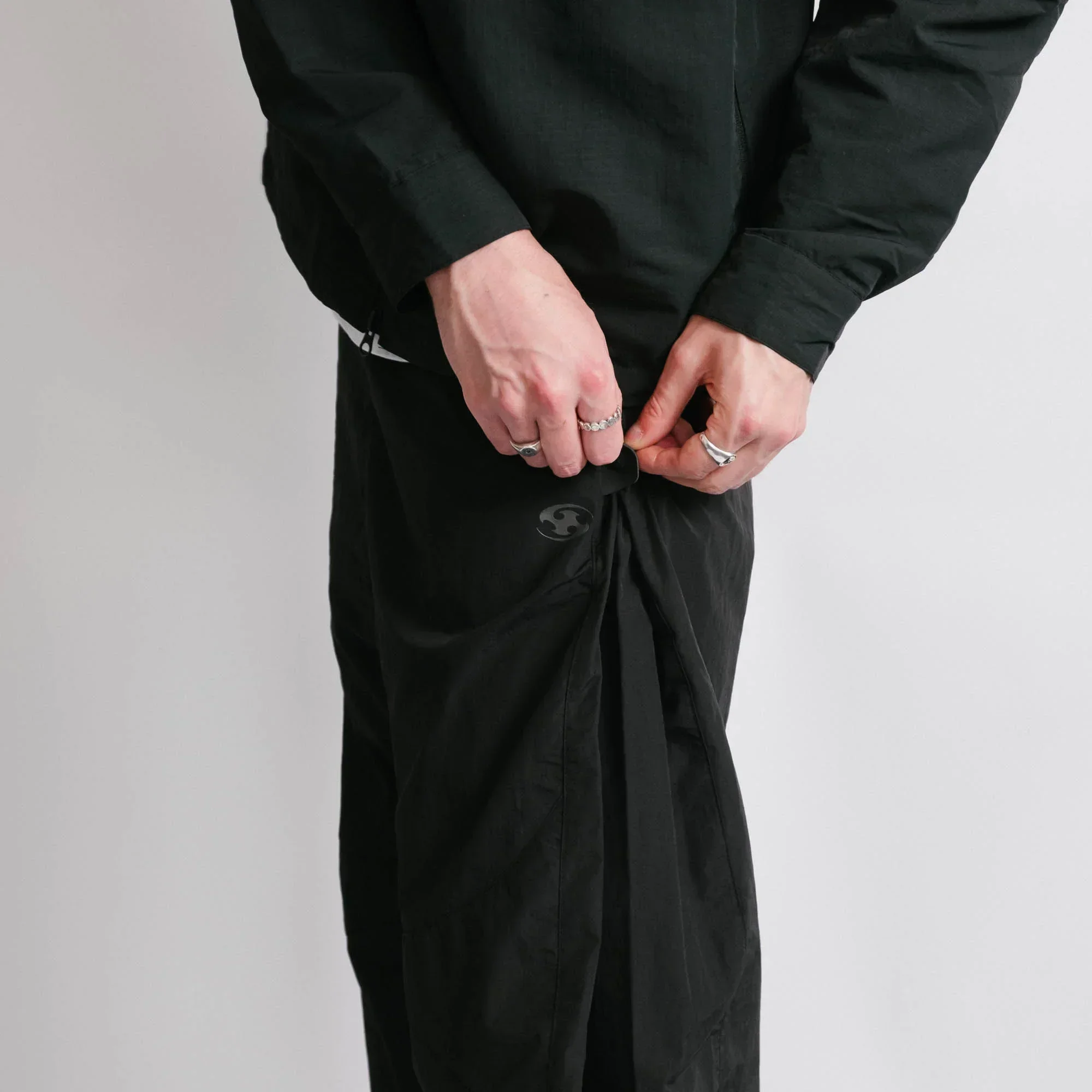 San San Gear Side Snap Pants - Black - Image 7