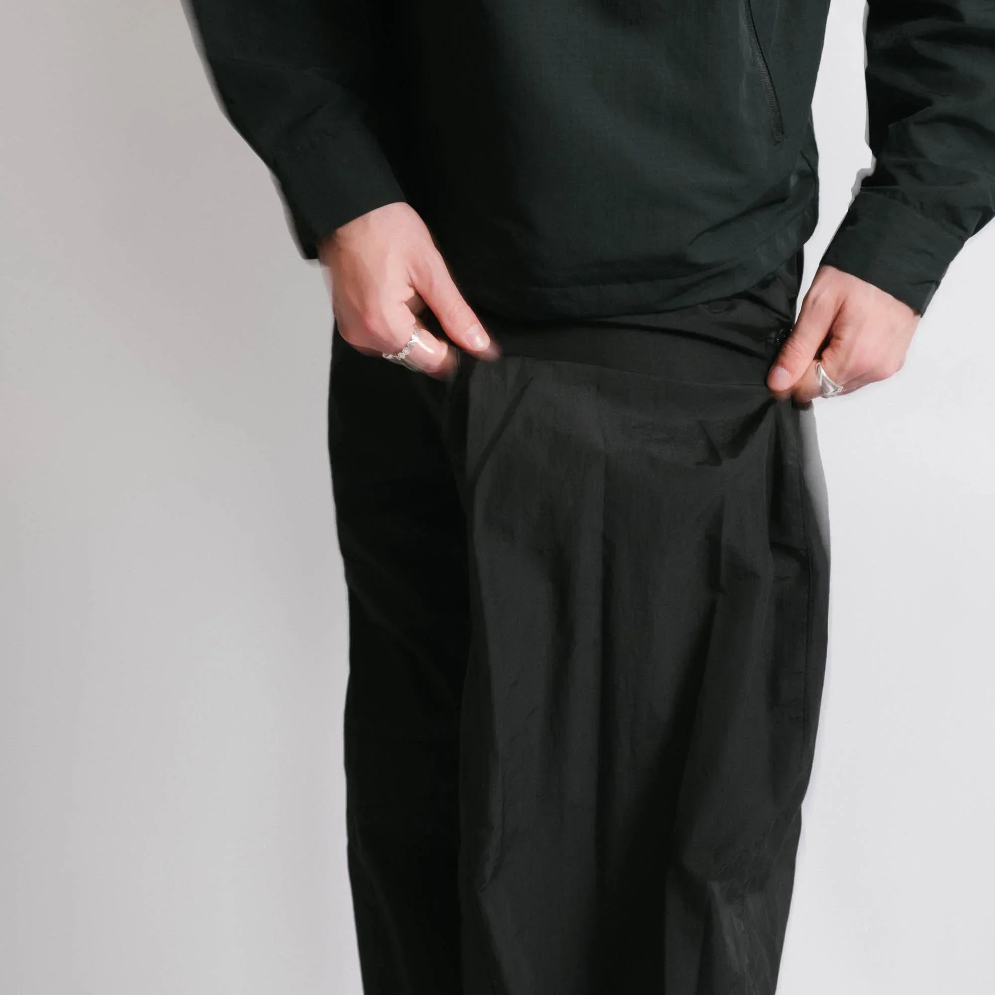 San San Gear Side Snap Pants - Black - Image 8