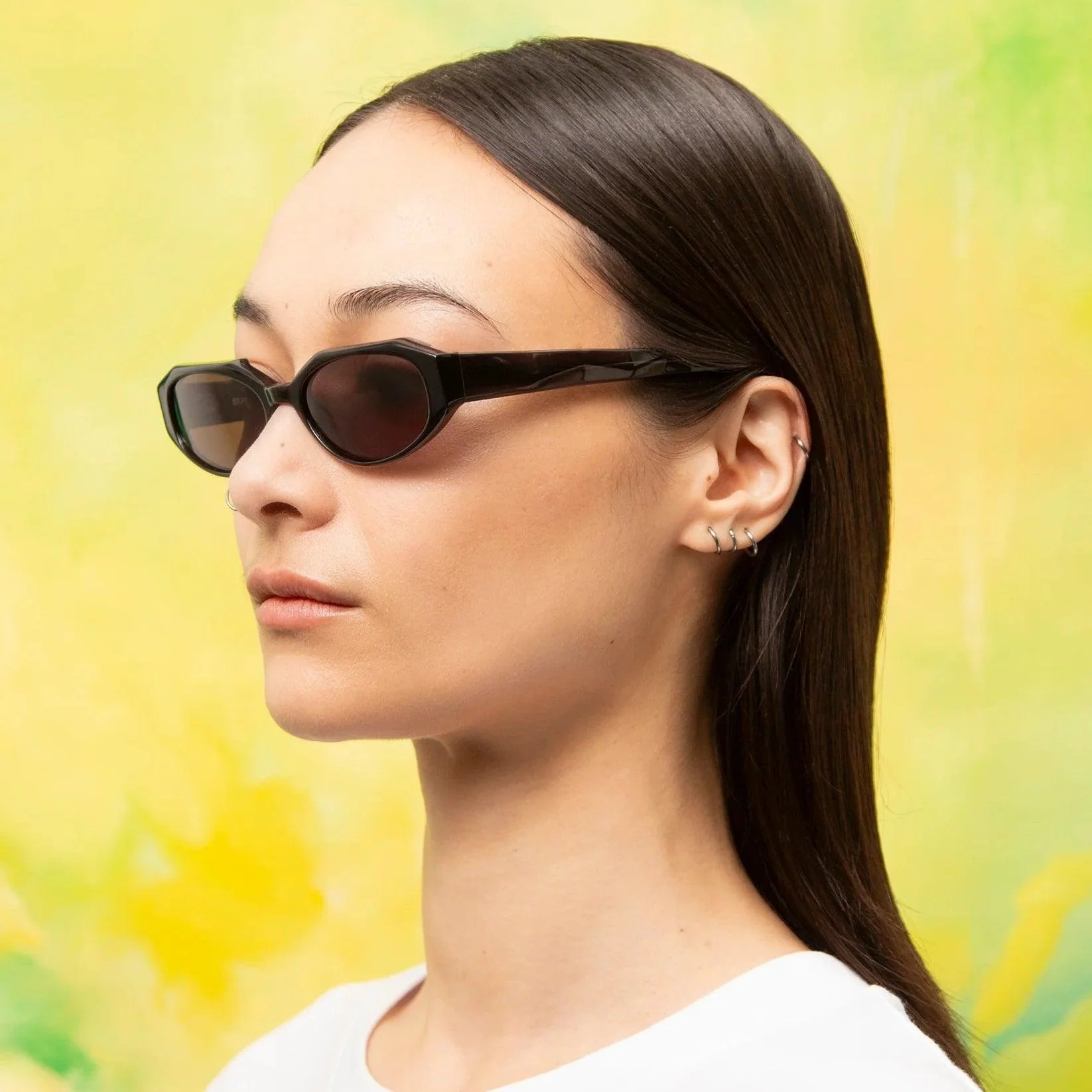 Sub Sun SUB015 Sunglasses - Transparent Black/Grey - Image 5