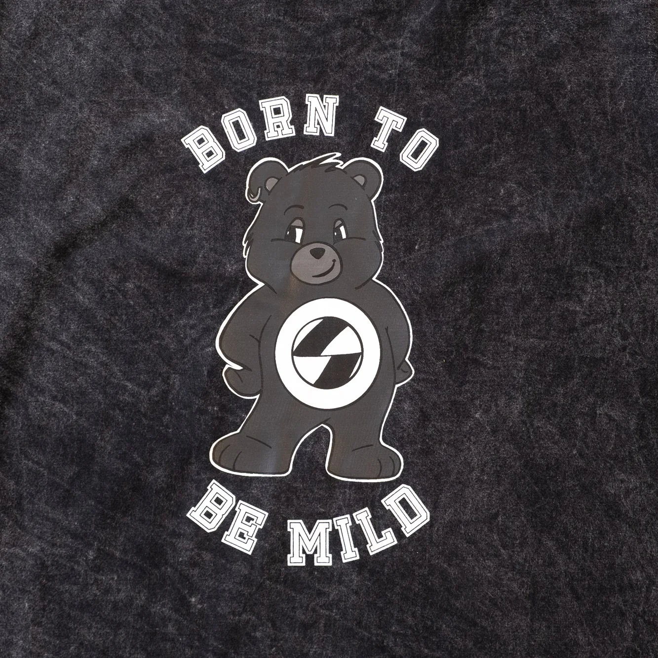 The Salvages Born To Be Mild Bear T-Shirt - Vintage Black - Image 2