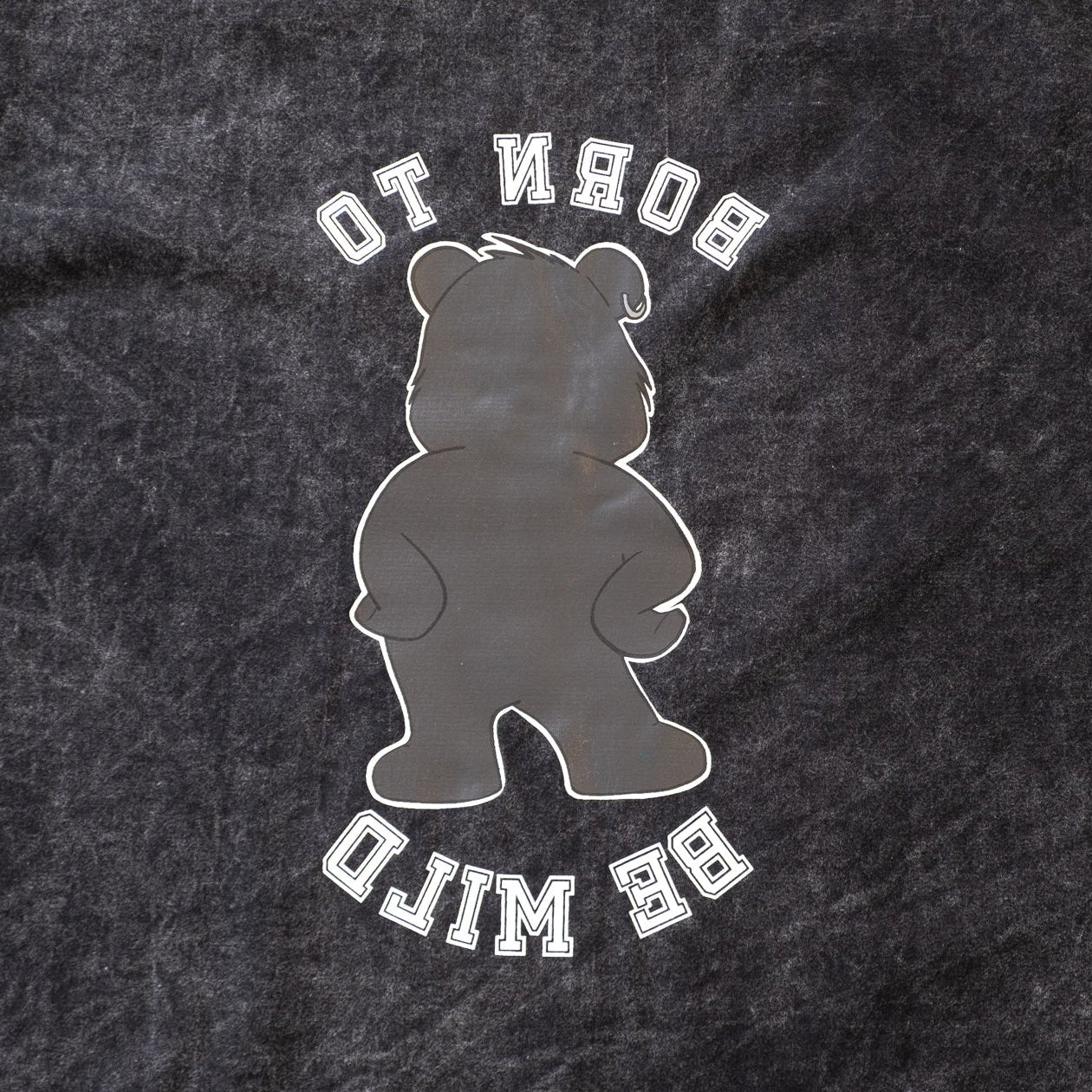 The Salvages Born To Be Mild Bear T-Shirt - Vintage Black - Image 6
