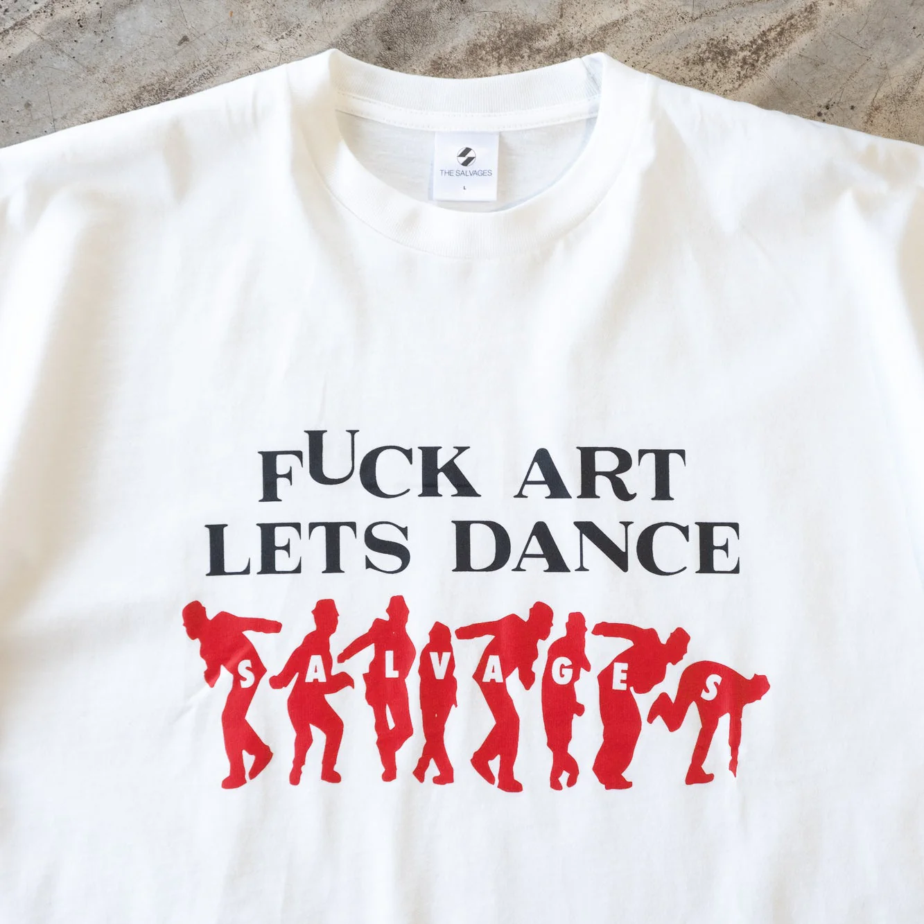The Salvages Let's Dance T-Shirt - White - Image 2
