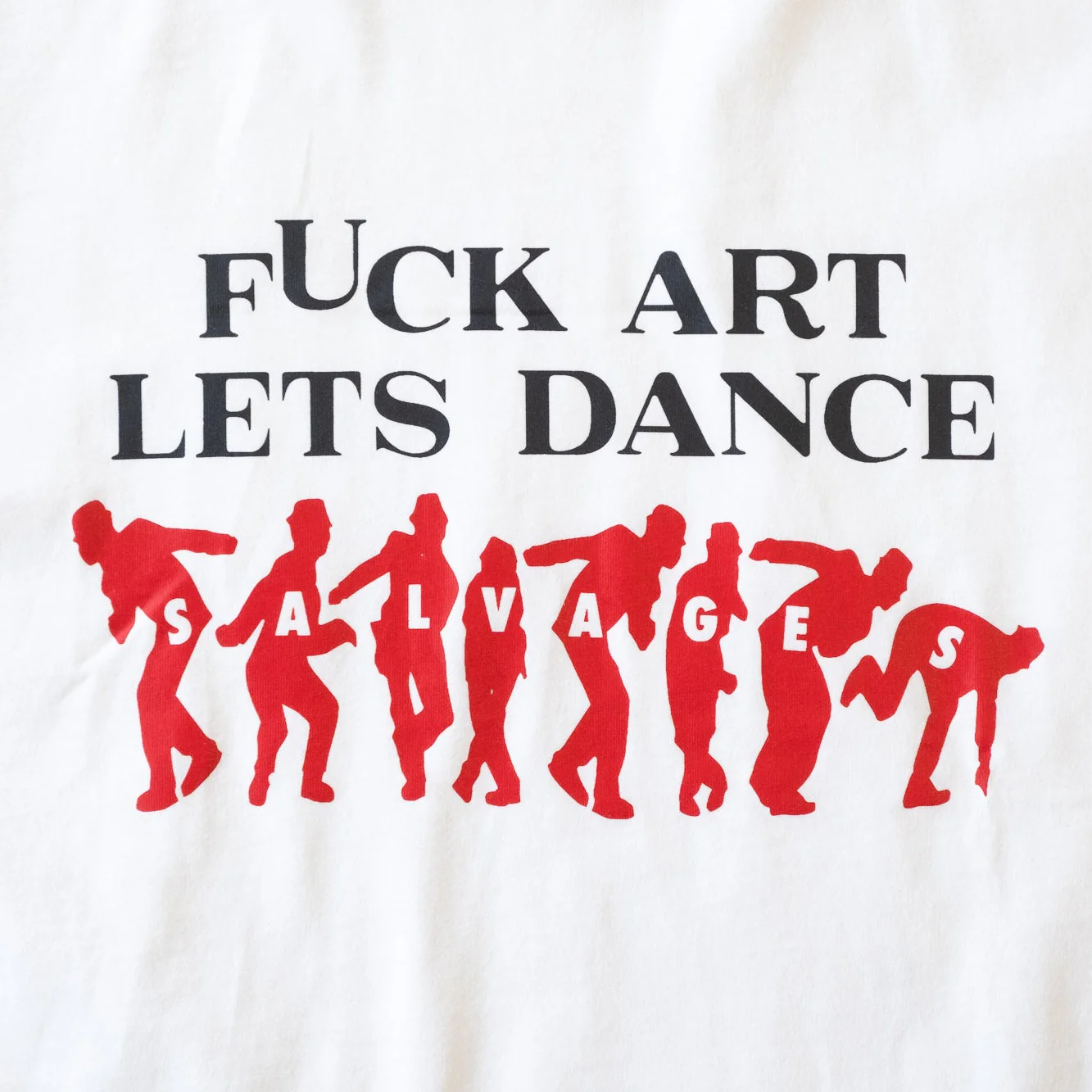The Salvages Let's Dance T-Shirt - White - Image 3