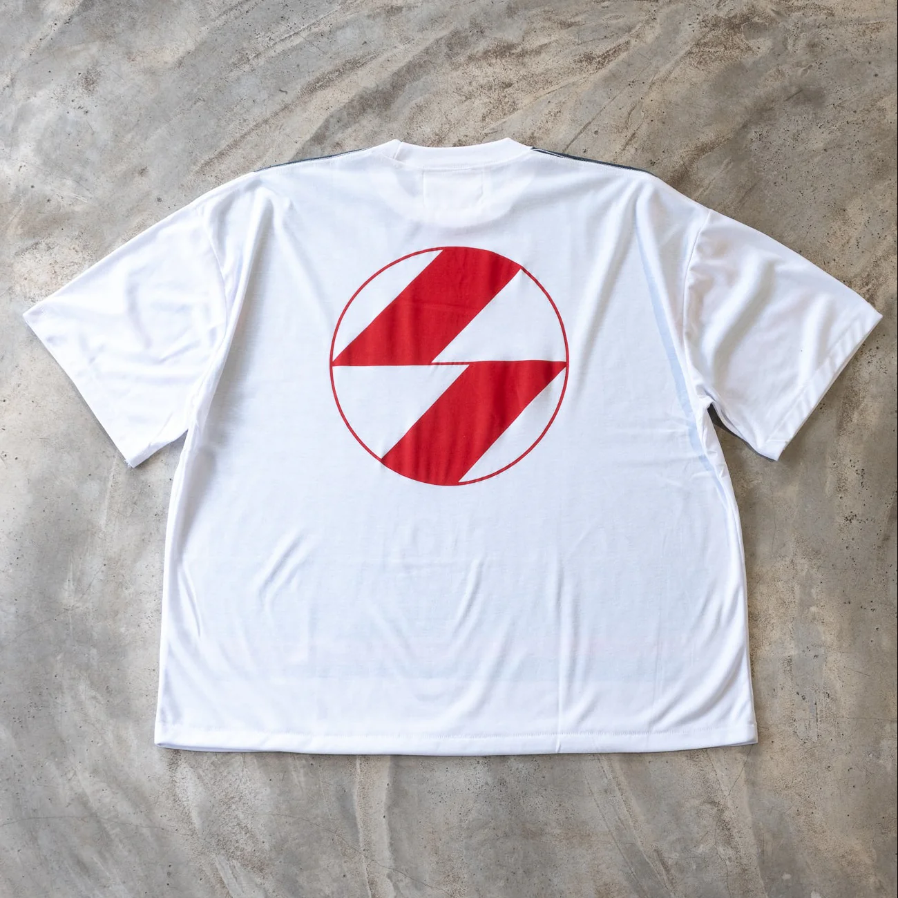 The Salvages Moto Border T-Shirt - White - Image 4