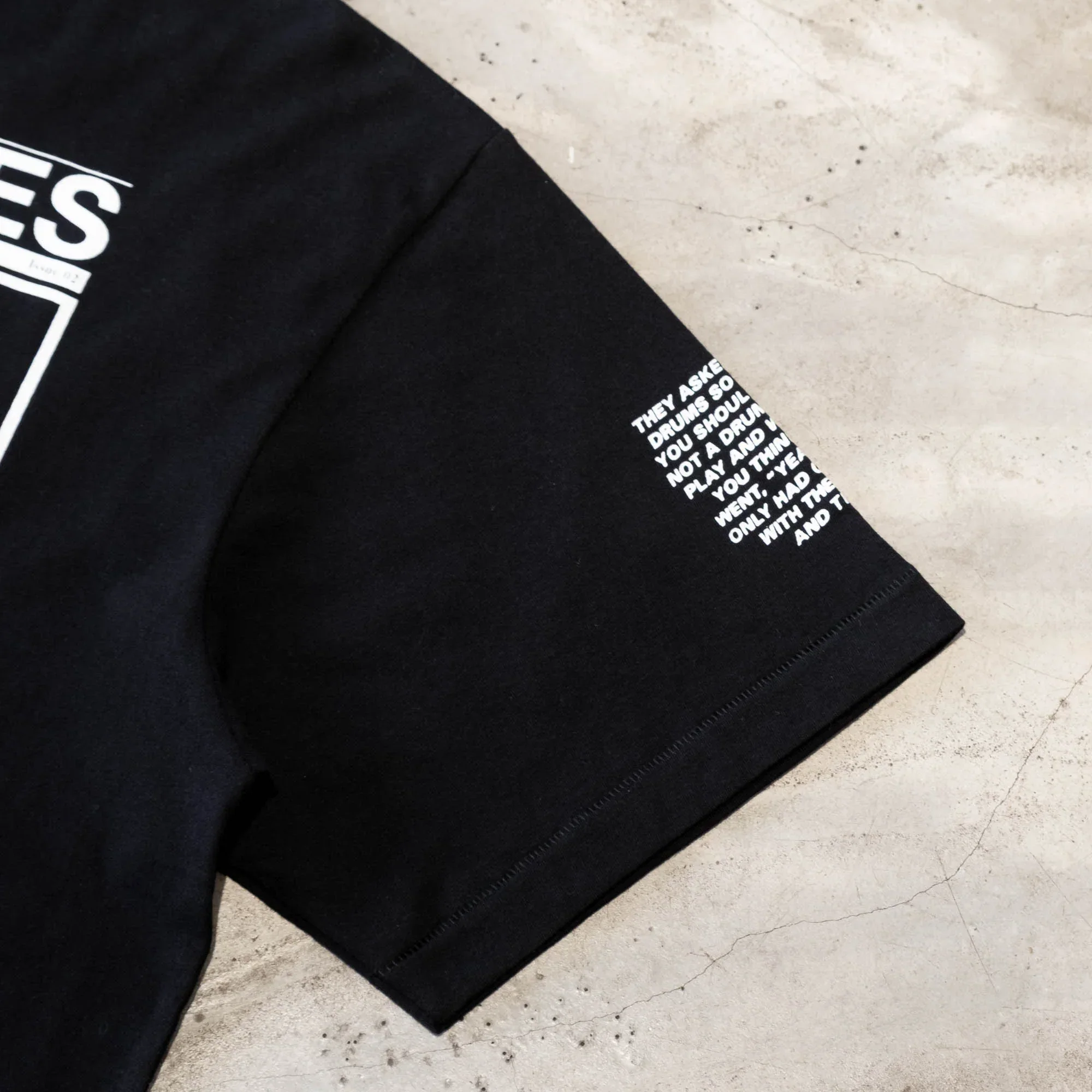 The Salvages No Particular Reason Bobby Gillespie T-Shirt - Black - Image 7