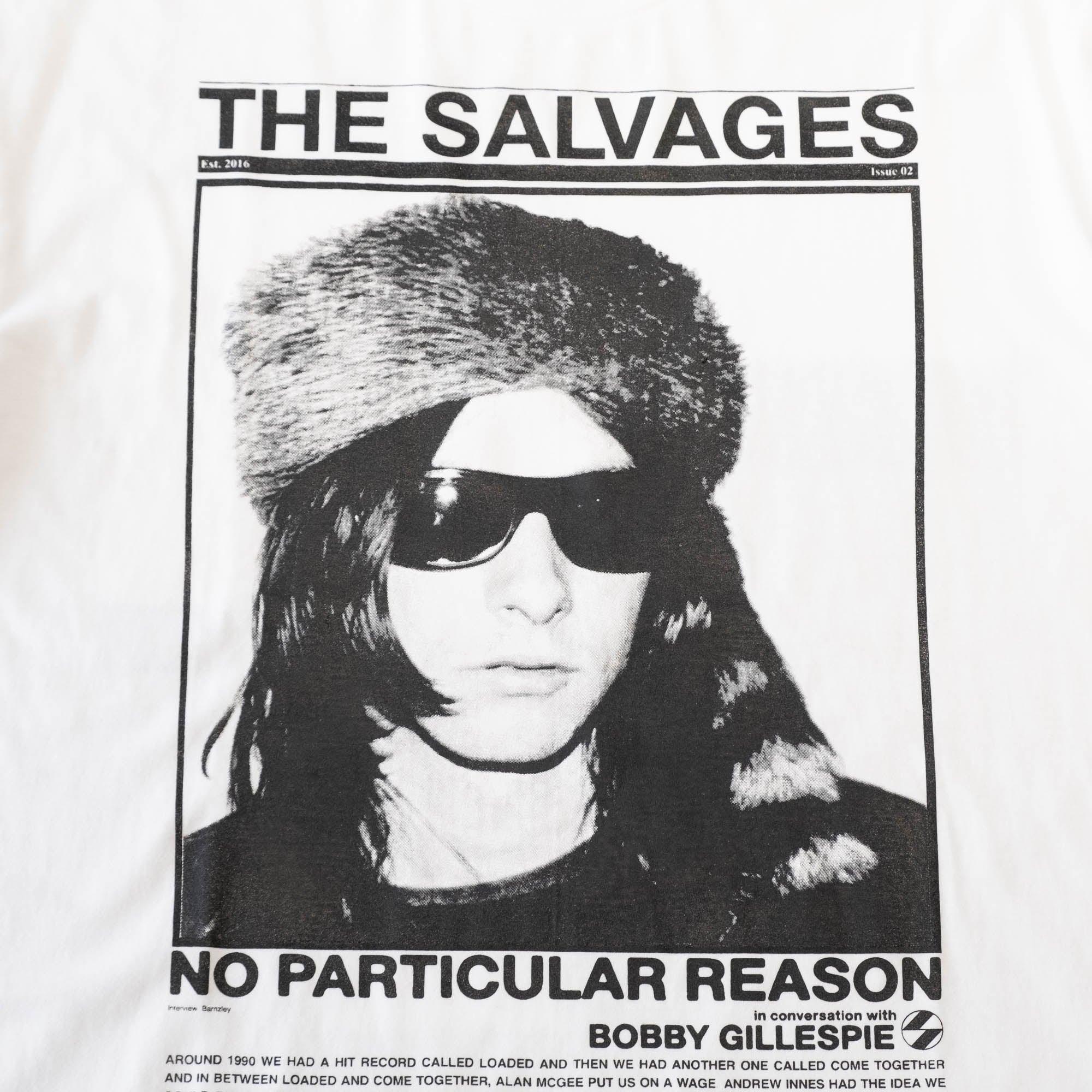 The Salvages No Particular Reason Bobby Gillespie T-Shirt - White - Image 6