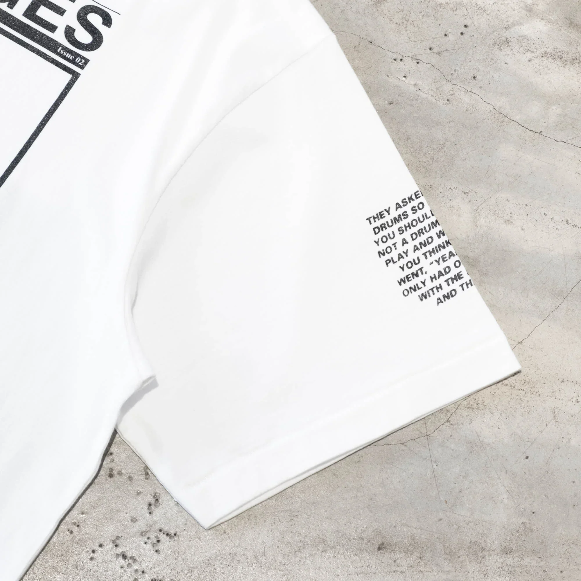 The Salvages No Particular Reason Bobby Gillespie T-Shirt - White - Image 8